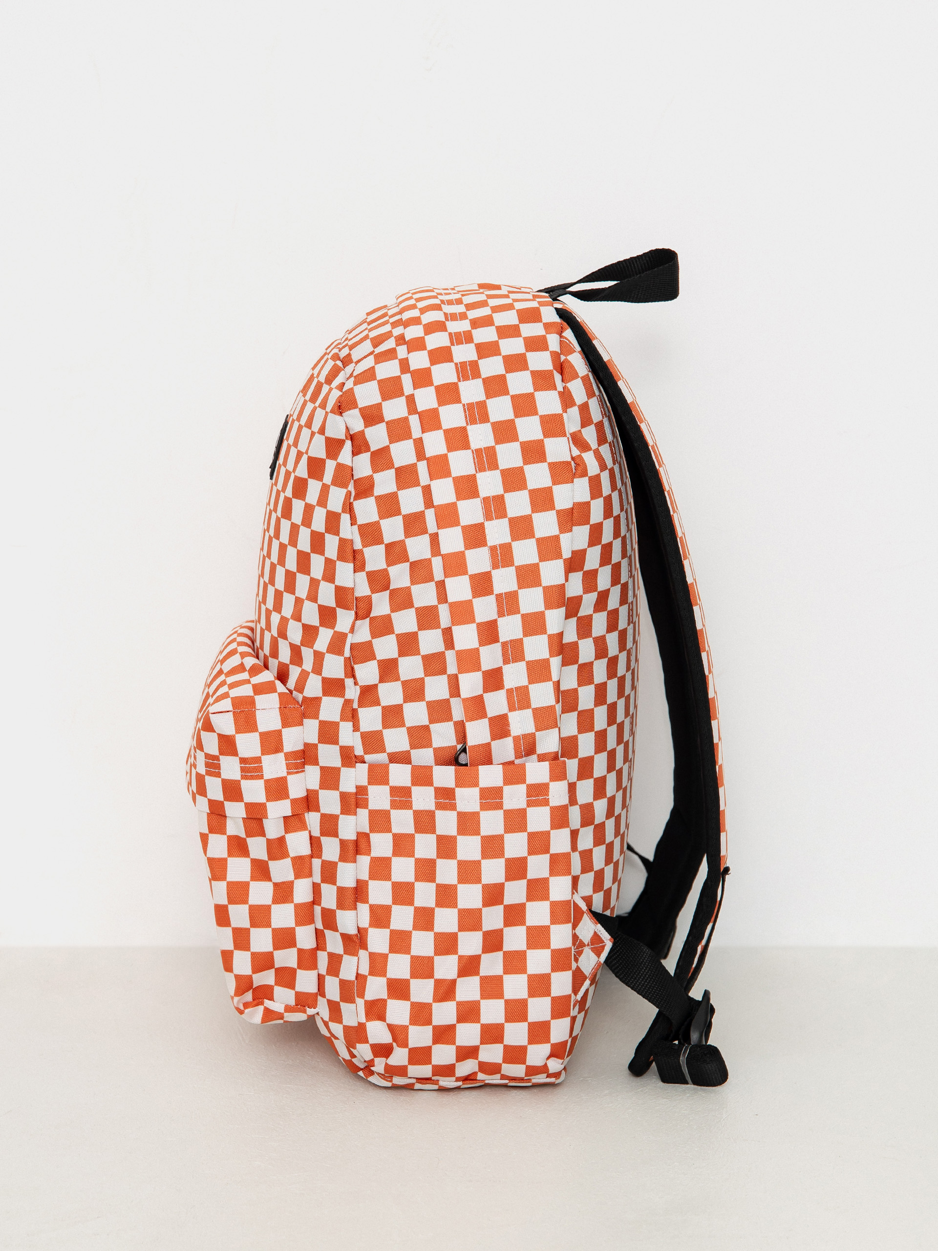 Vans Old Skool Check Backpack (carnelian)