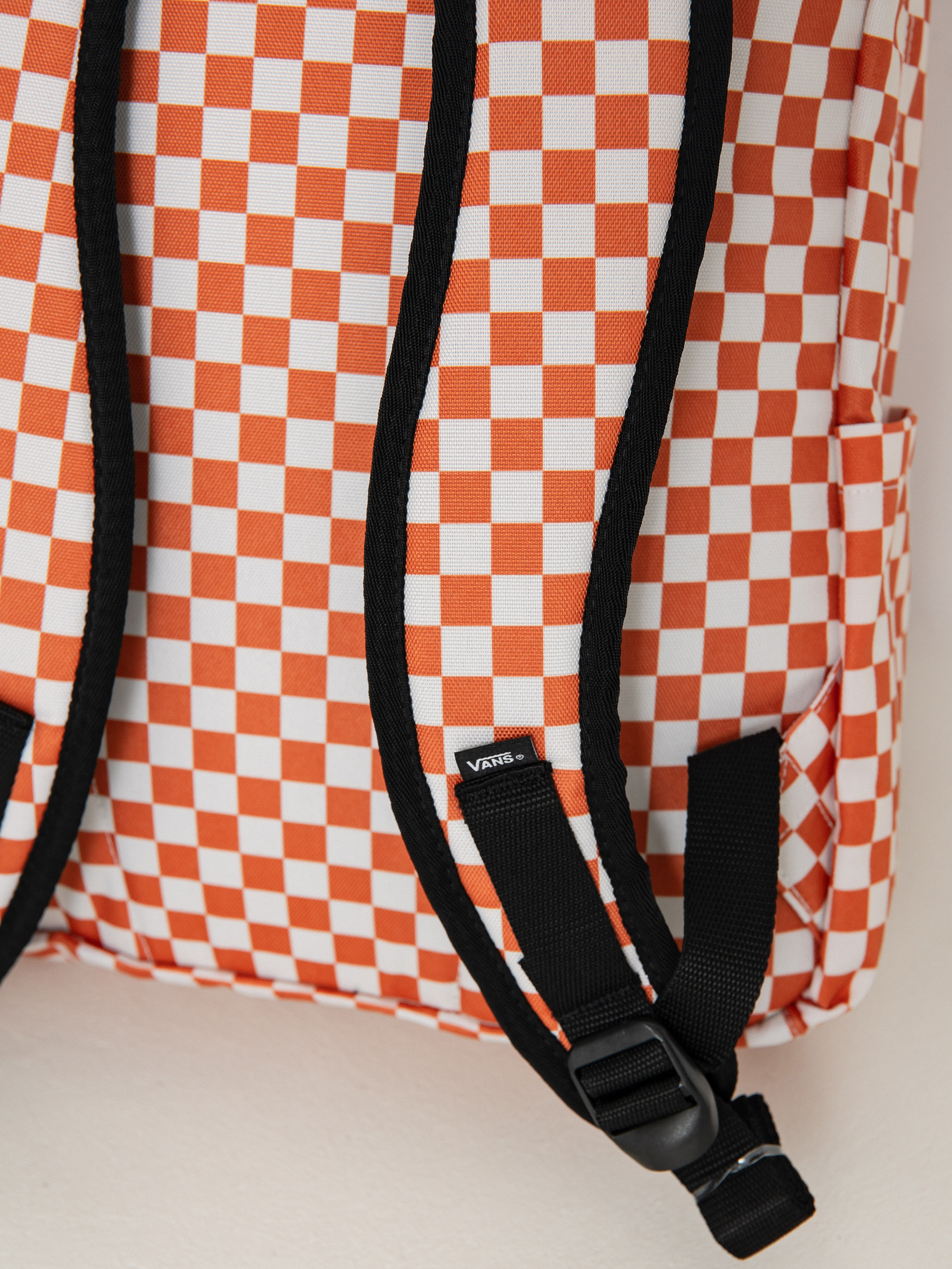 Old skool checkerboard backpack online