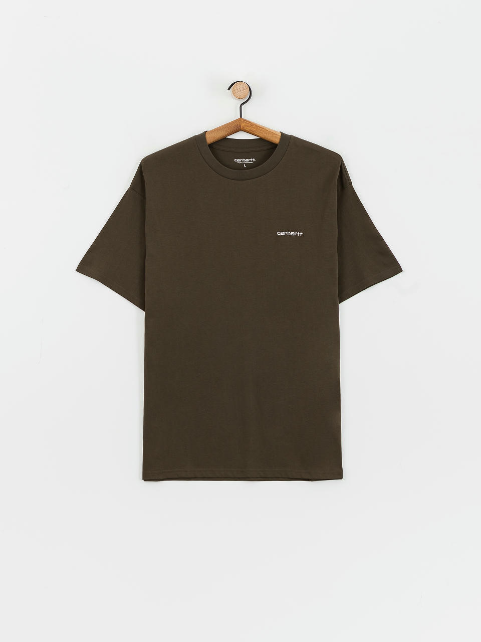 Carhartt WIP Script Embroidery T-Shirt (cypress/white)