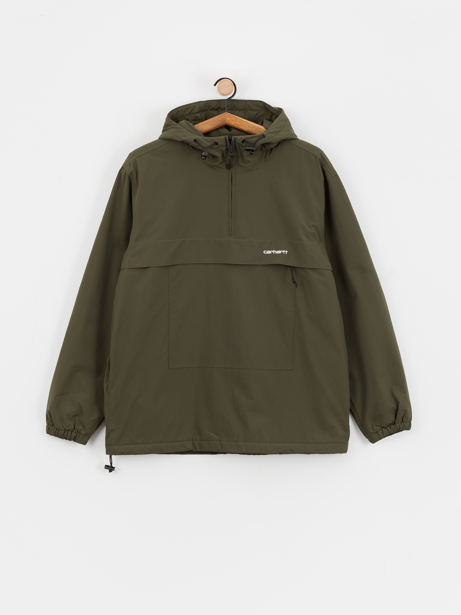 Carhartt WIP Jacke Windbreaker Pullover Grün (office green/white)