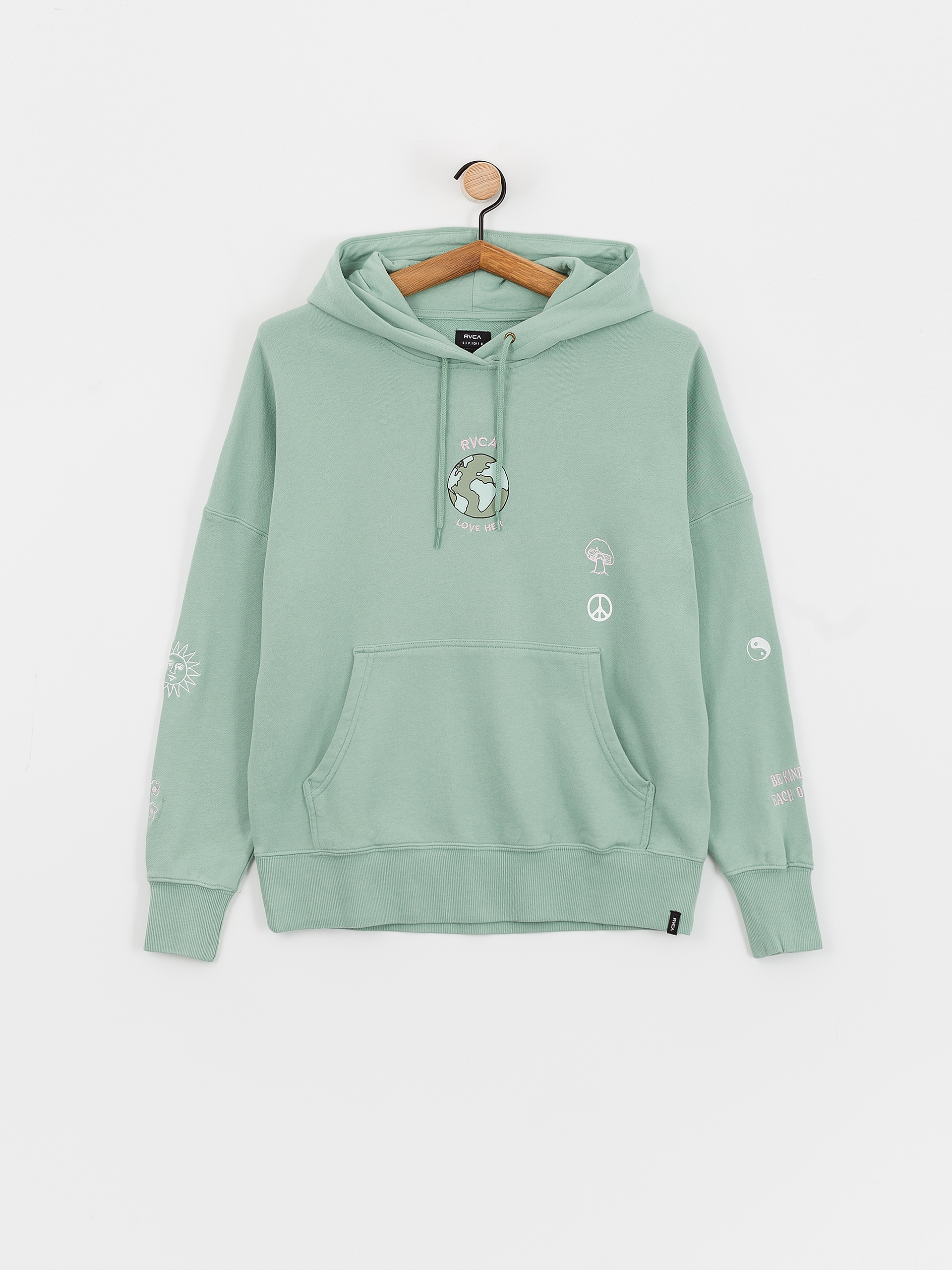 RVCA Love Her HD Wmn Hoodie (green haze)