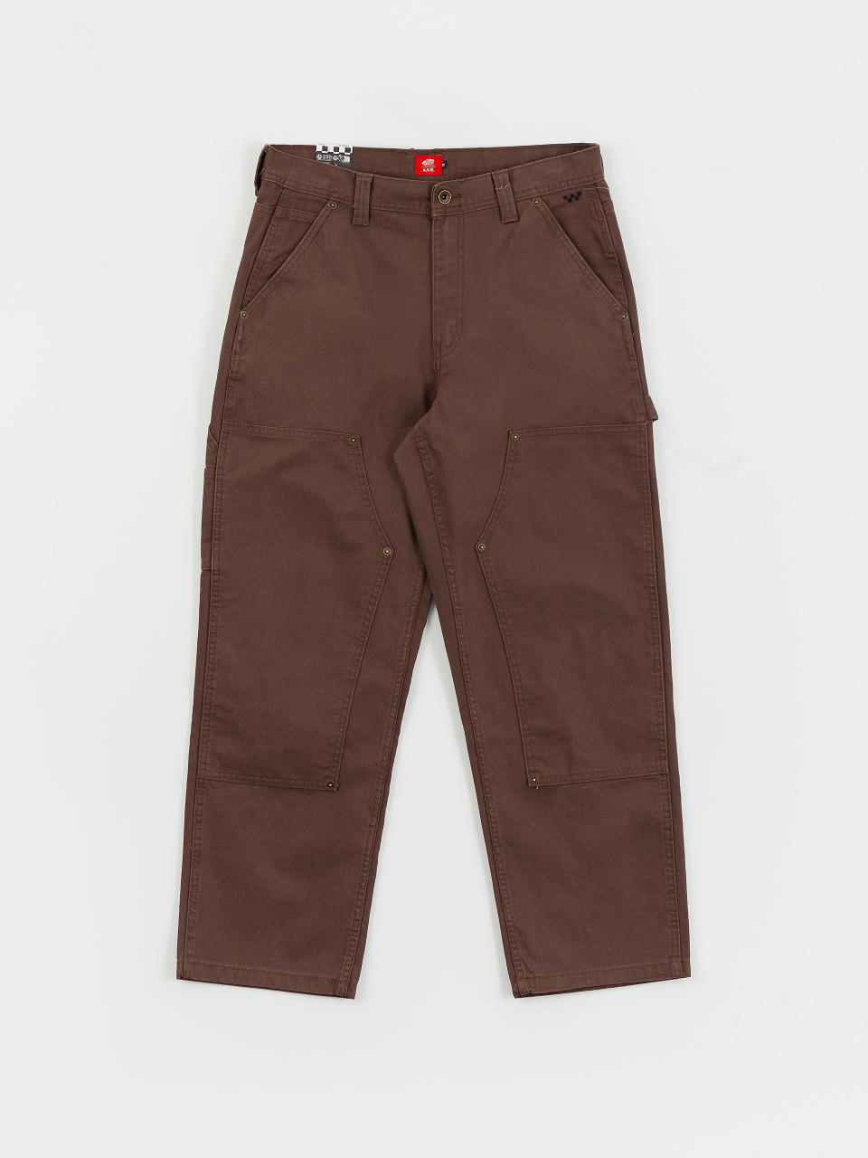 Vans Skate Drill Chore Ave Loose Carpenter Pants (chocolate brown)