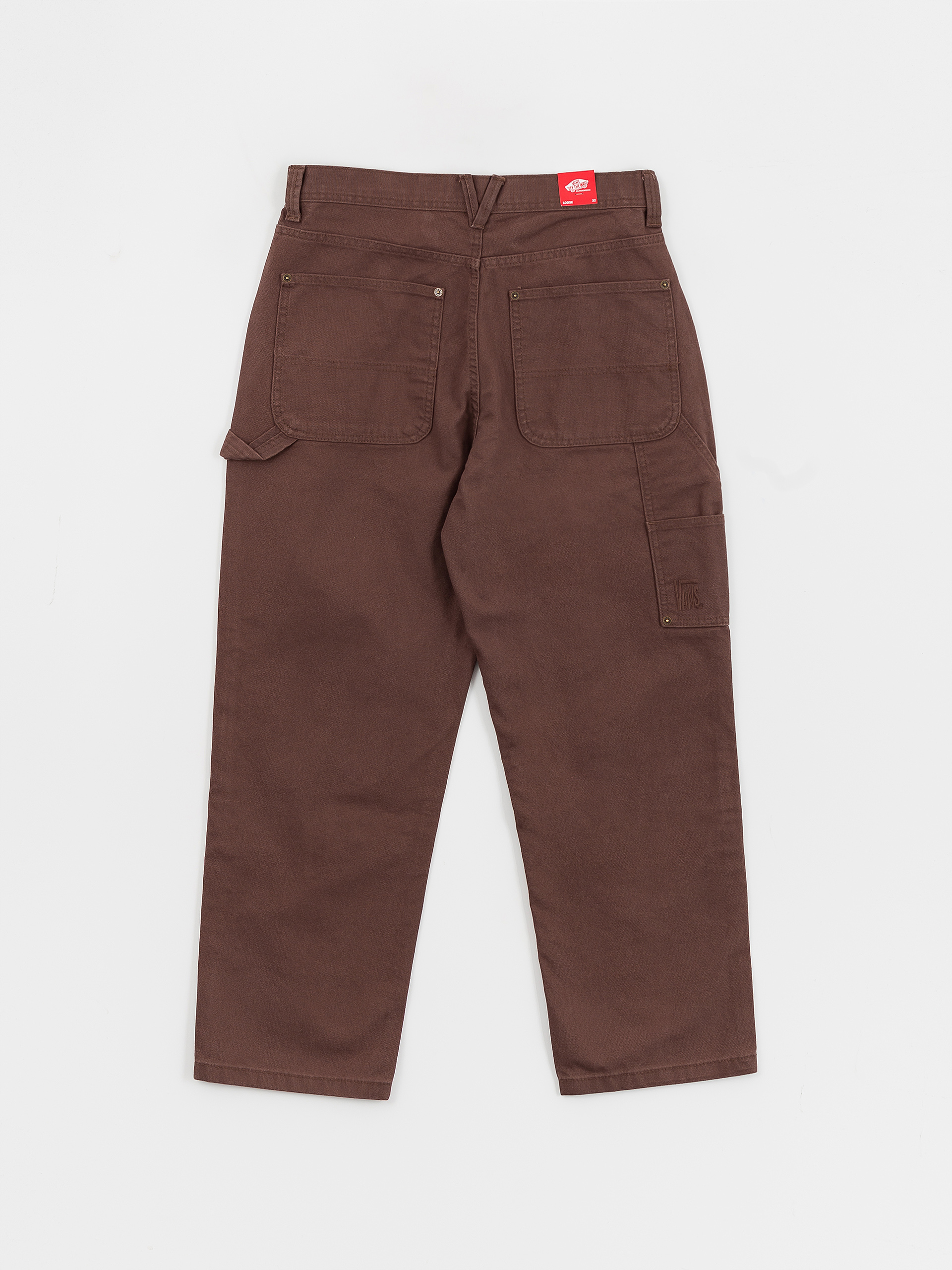 Vans Skate Drill Chore Ave Loose Carpenter Pants (chocolate brown)