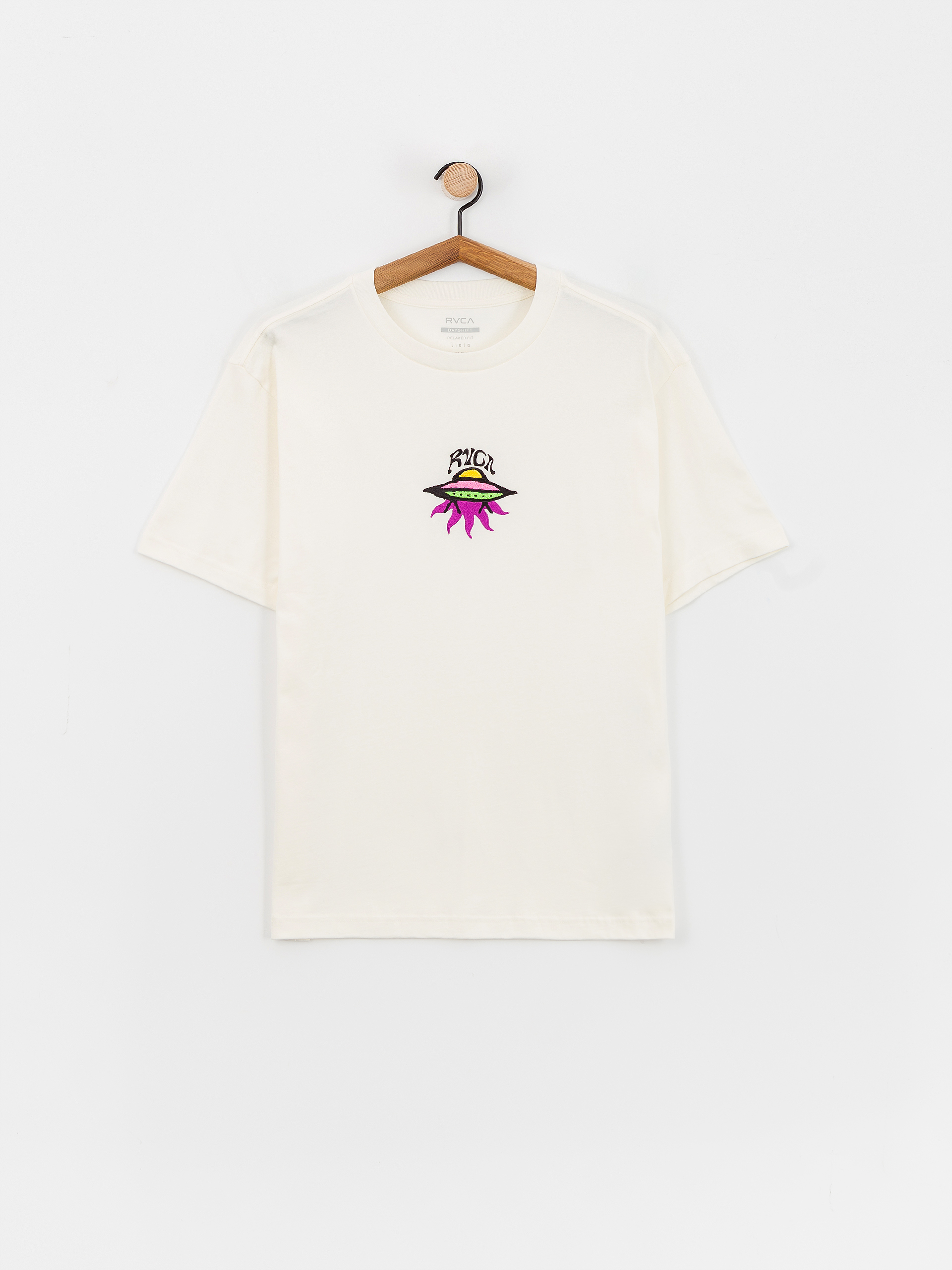 RVCA T-Shirt Ufo (antique white)