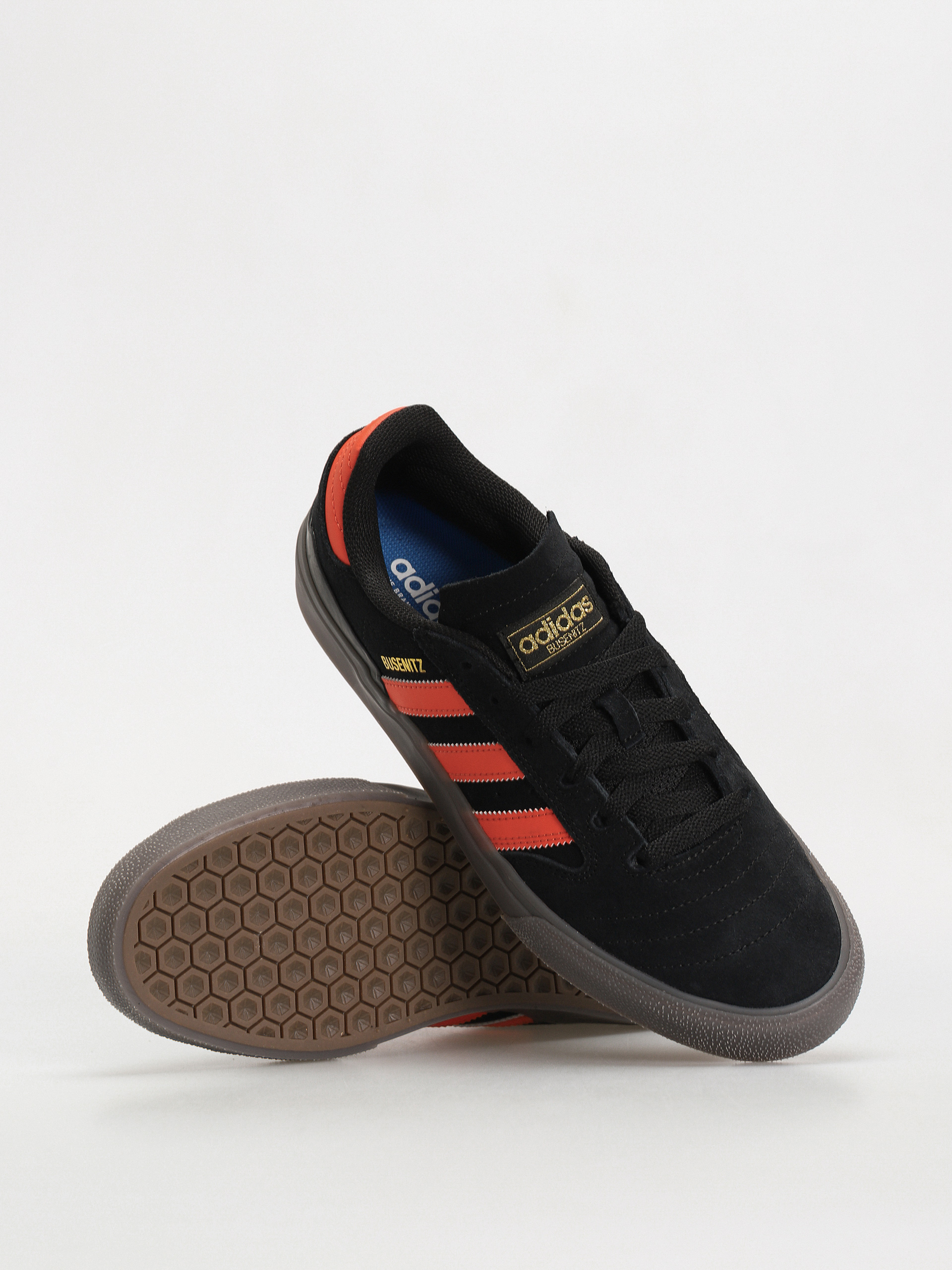 adidas Busenitz Vulc II Schuhe cblack corang gum5