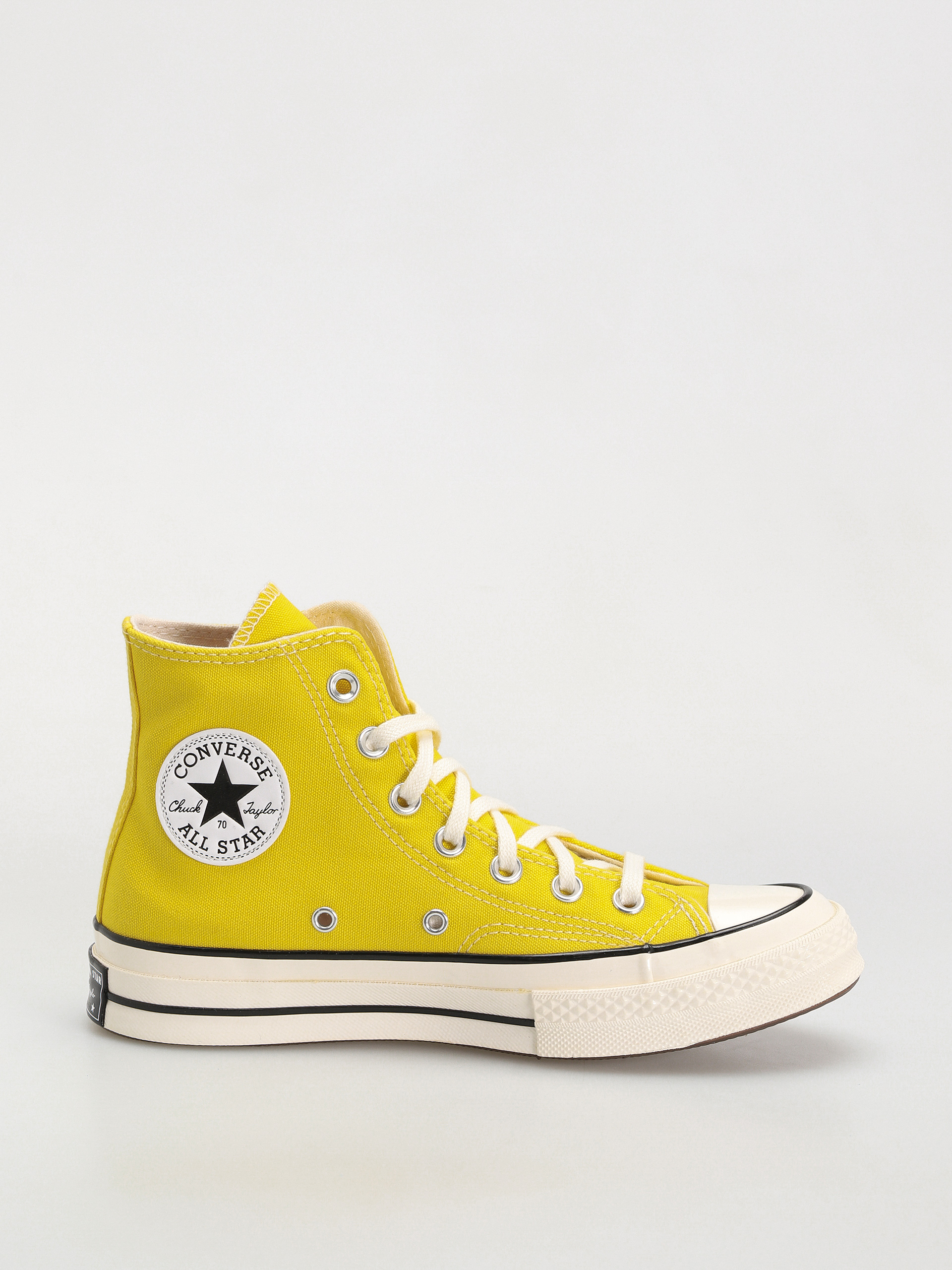 Converse Chuck 70 Hi Chucks yellow golden wren egret black