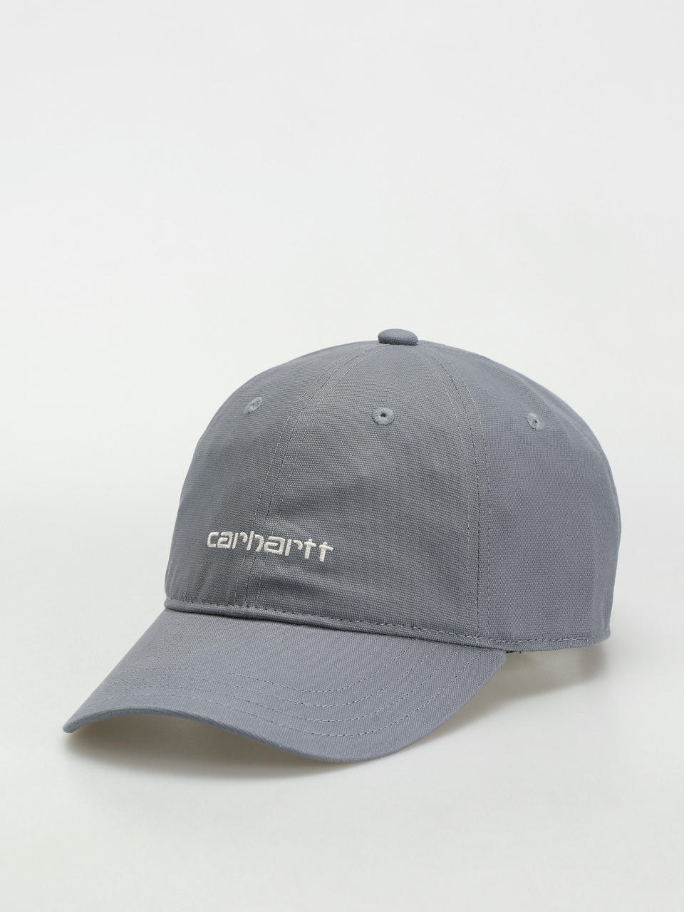 Carhartt WIP Canvas Script Cap (dove grey/wax)