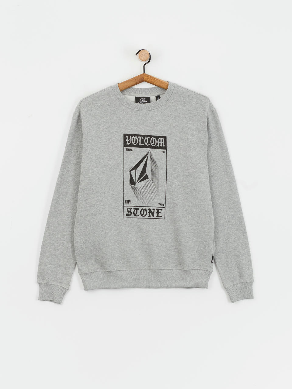 Volcom Watanite Crew Sweatshirt (heather grey)