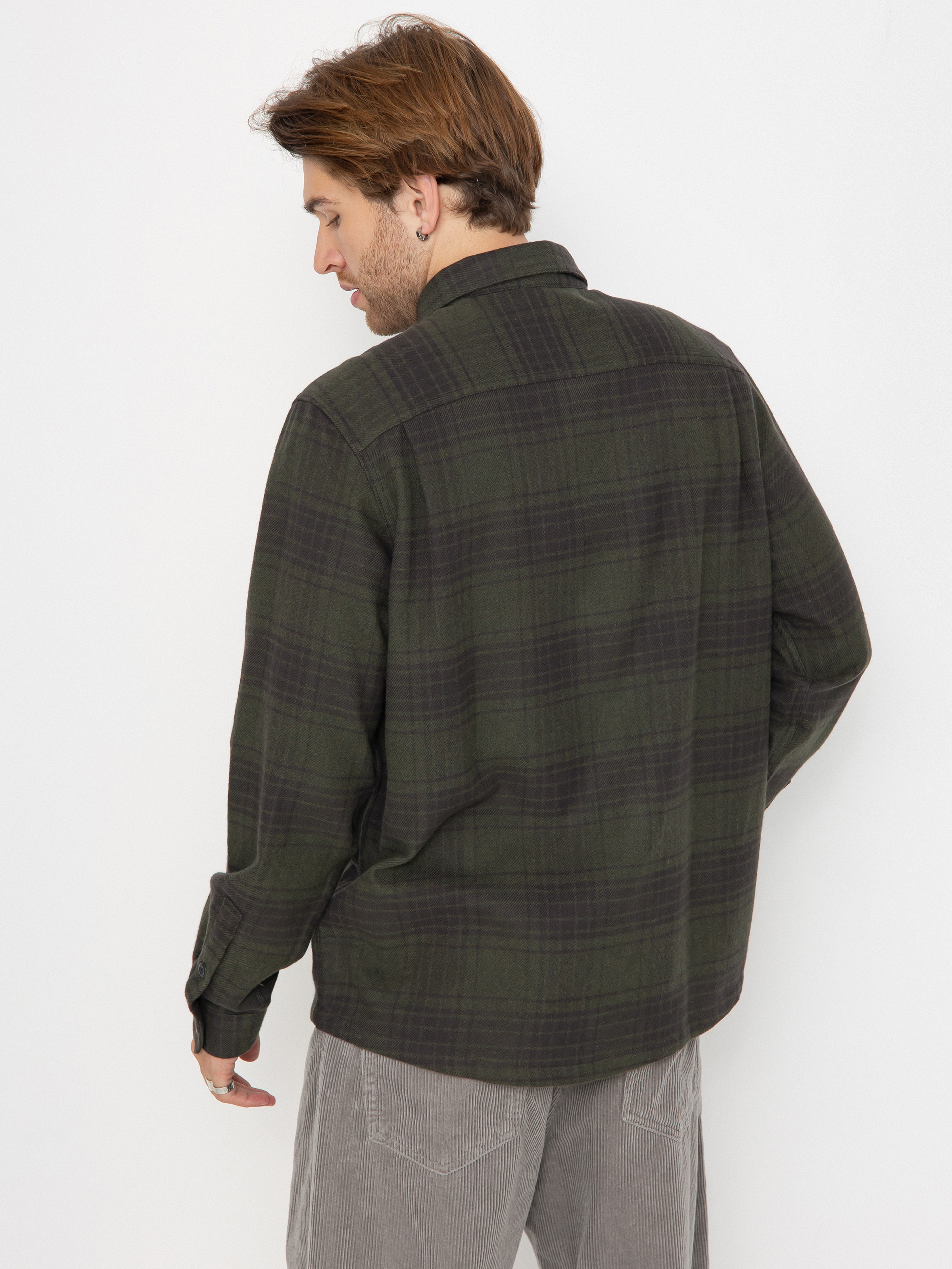 Patagonia Shirt Fjord Flannel - green (cascade basin green)
