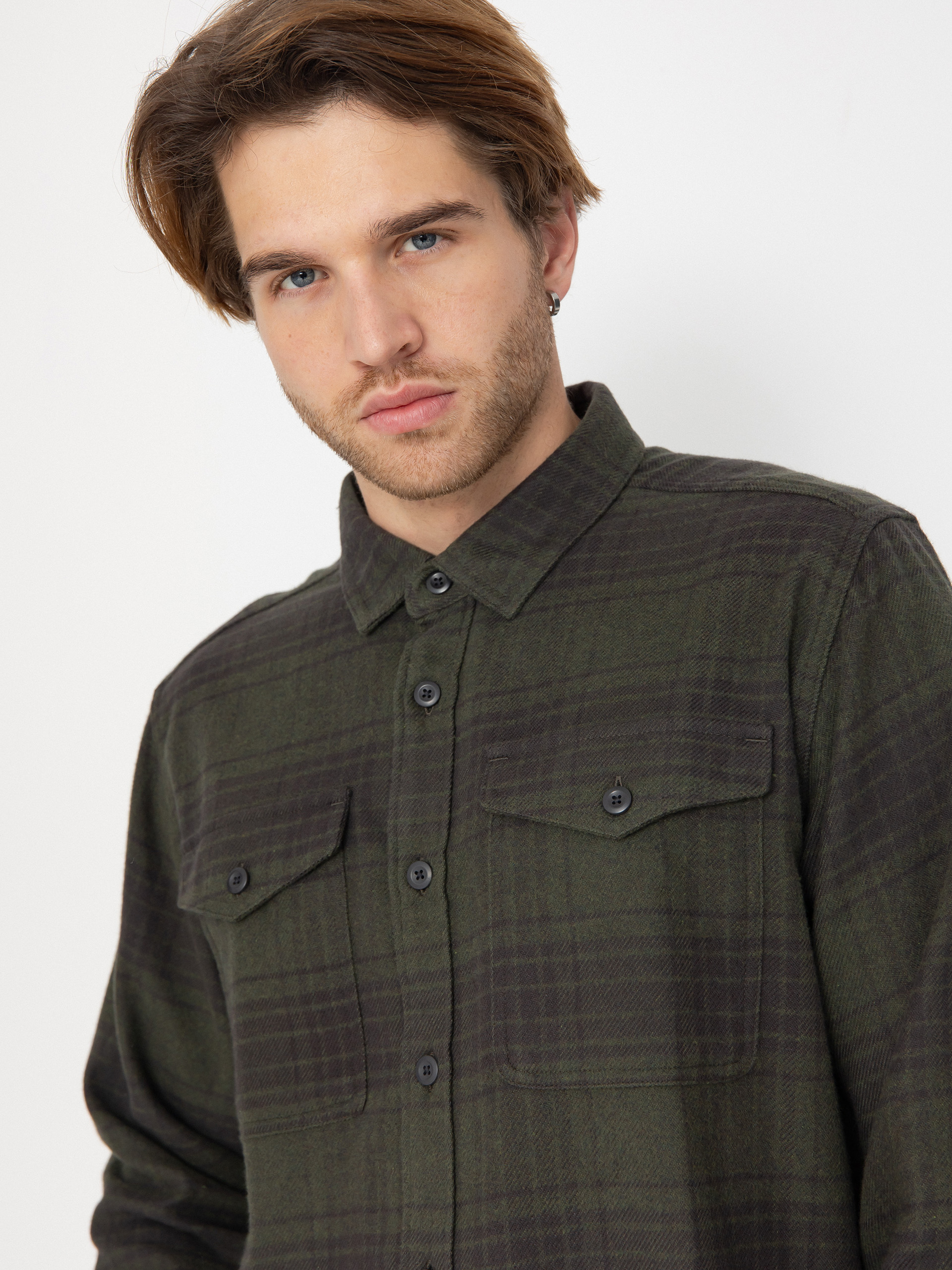 Patagonia Hemd Fjord Flannel (cascade basin green)