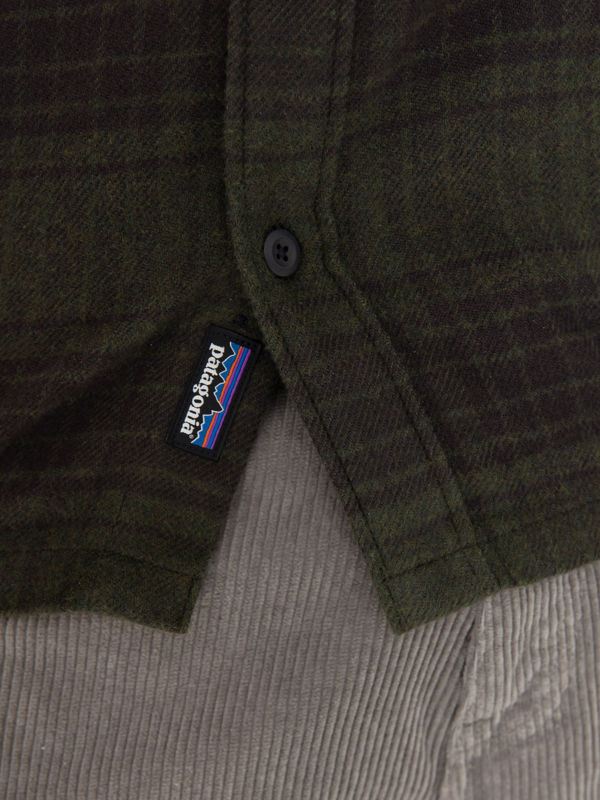Patagonia Hemd Fjord Flannel (cascade basin green)