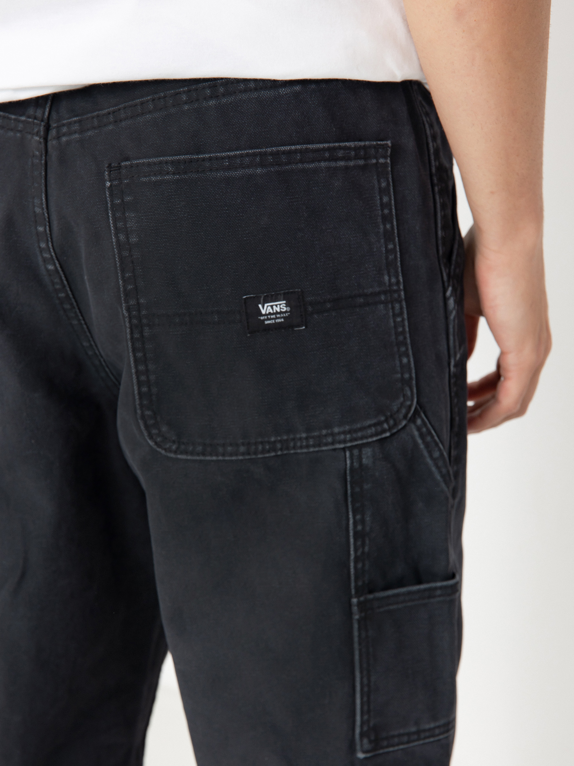 Vans Drill Chore Carpenter Vintage Wash Pants (black)