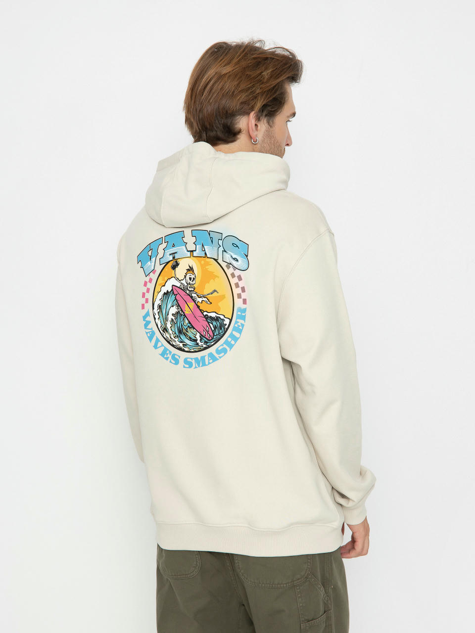 Vans True Waves Classic HD Hoodie (oatmeal)