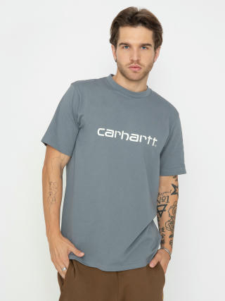 Carhartt WIP T-Shirt Script (dove grey/wax)