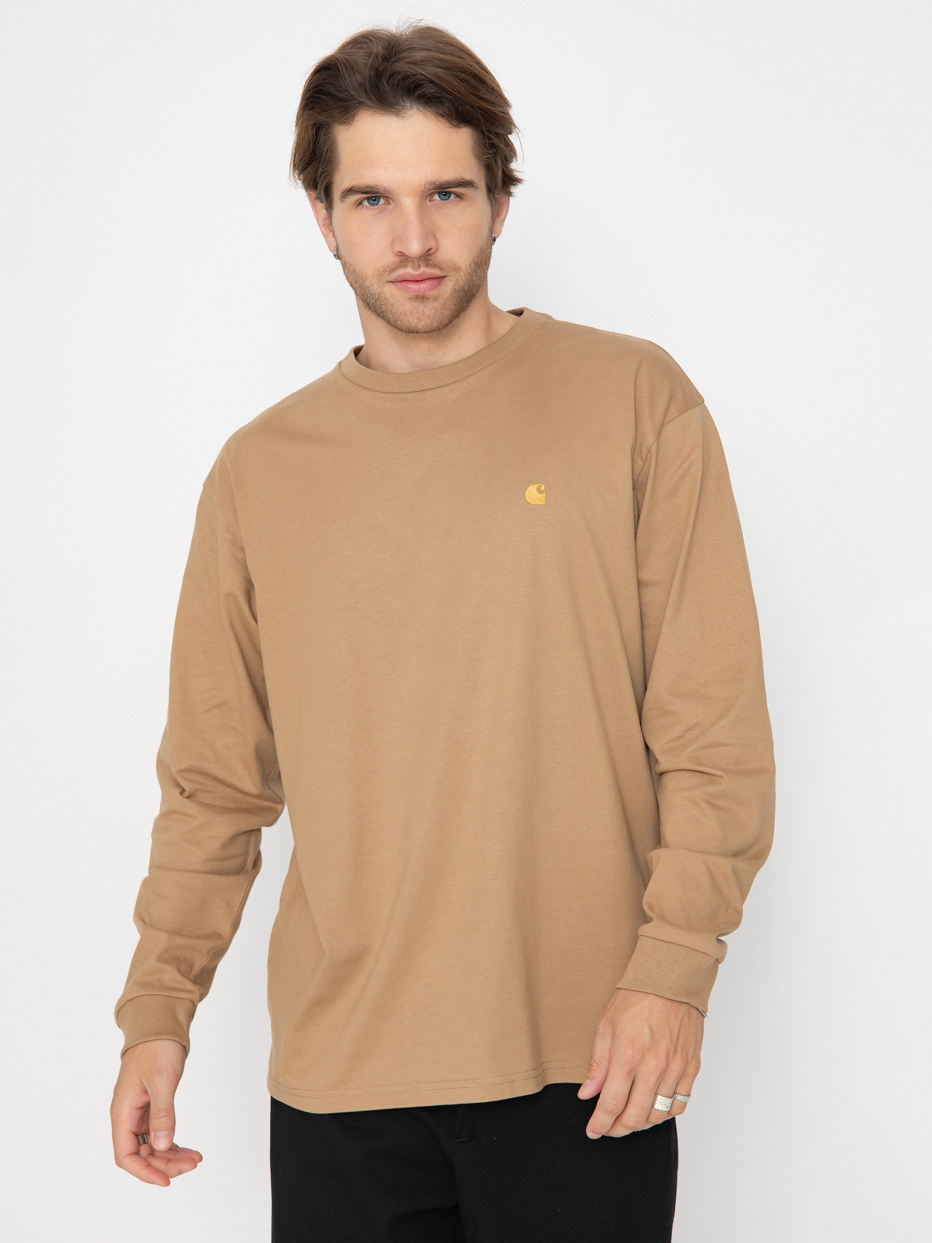 Carhartt WIP Chase Longsleeve (peanut/gold)