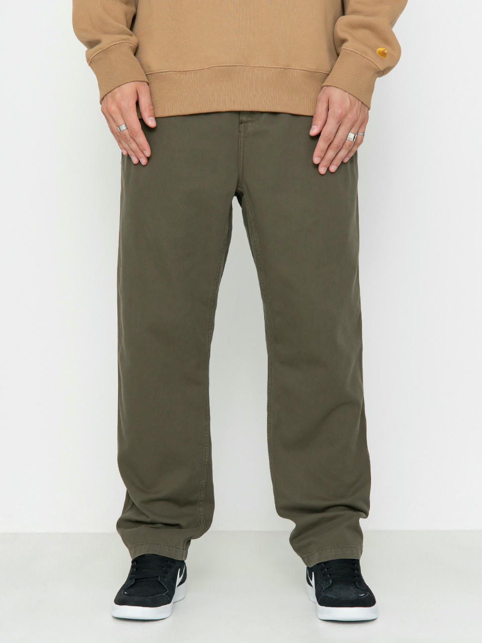 Carhartt WIP Flint Hose (office green)