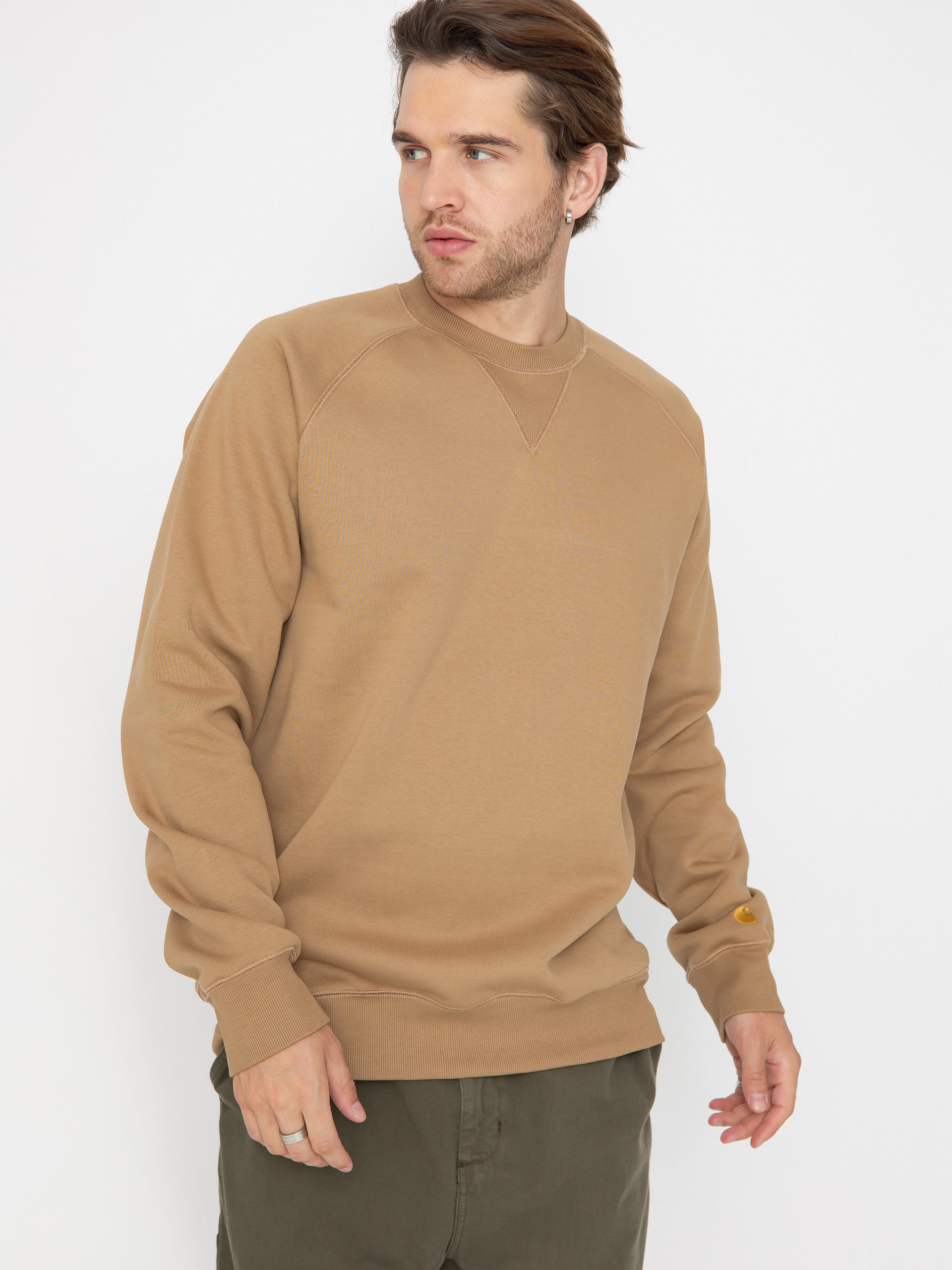 Carhartt WIP Chase Sweatshirt (peanut/gold)