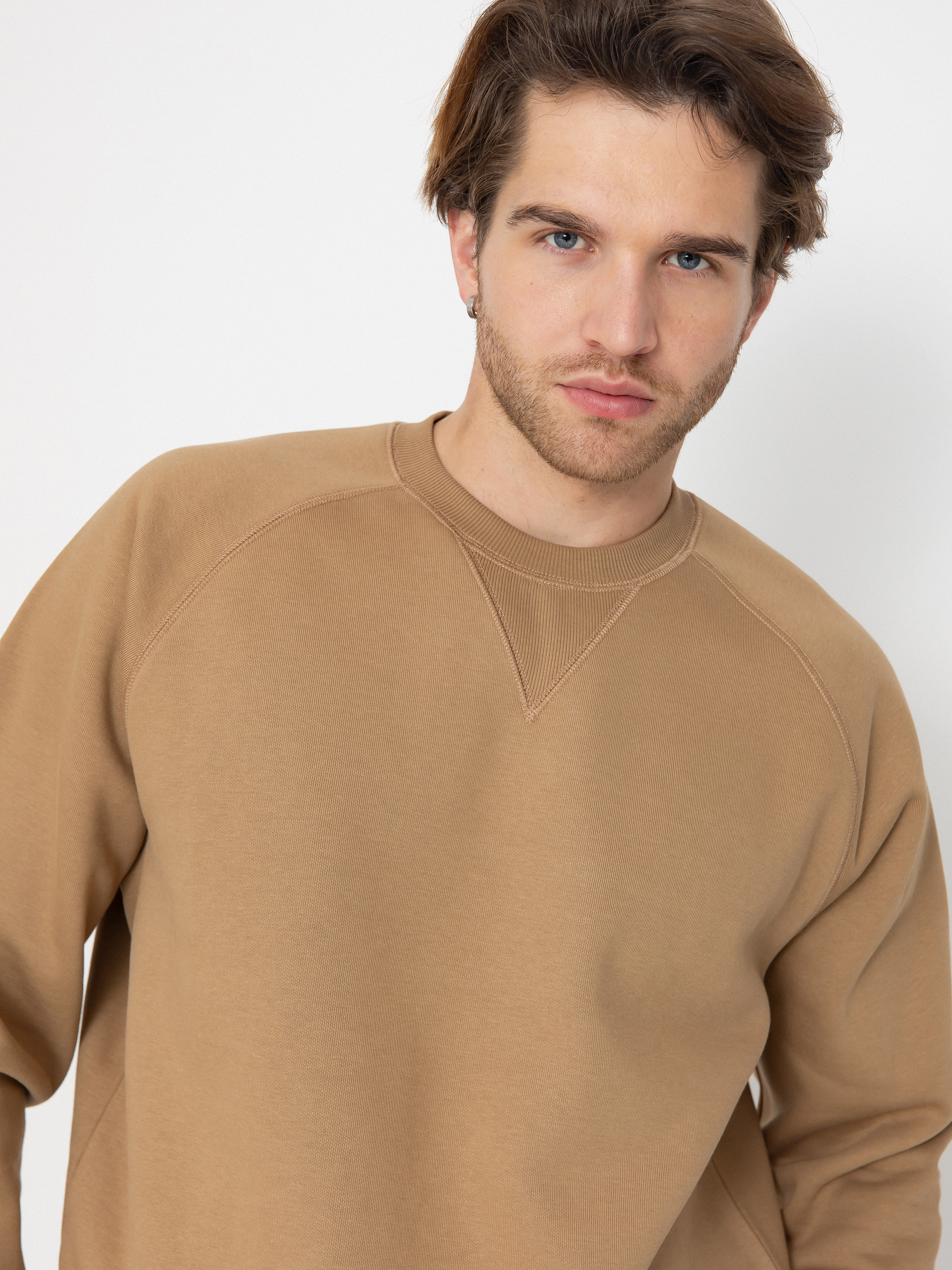 Carhartt WIP Chase Sweatshirt - brown (peanut/gold)