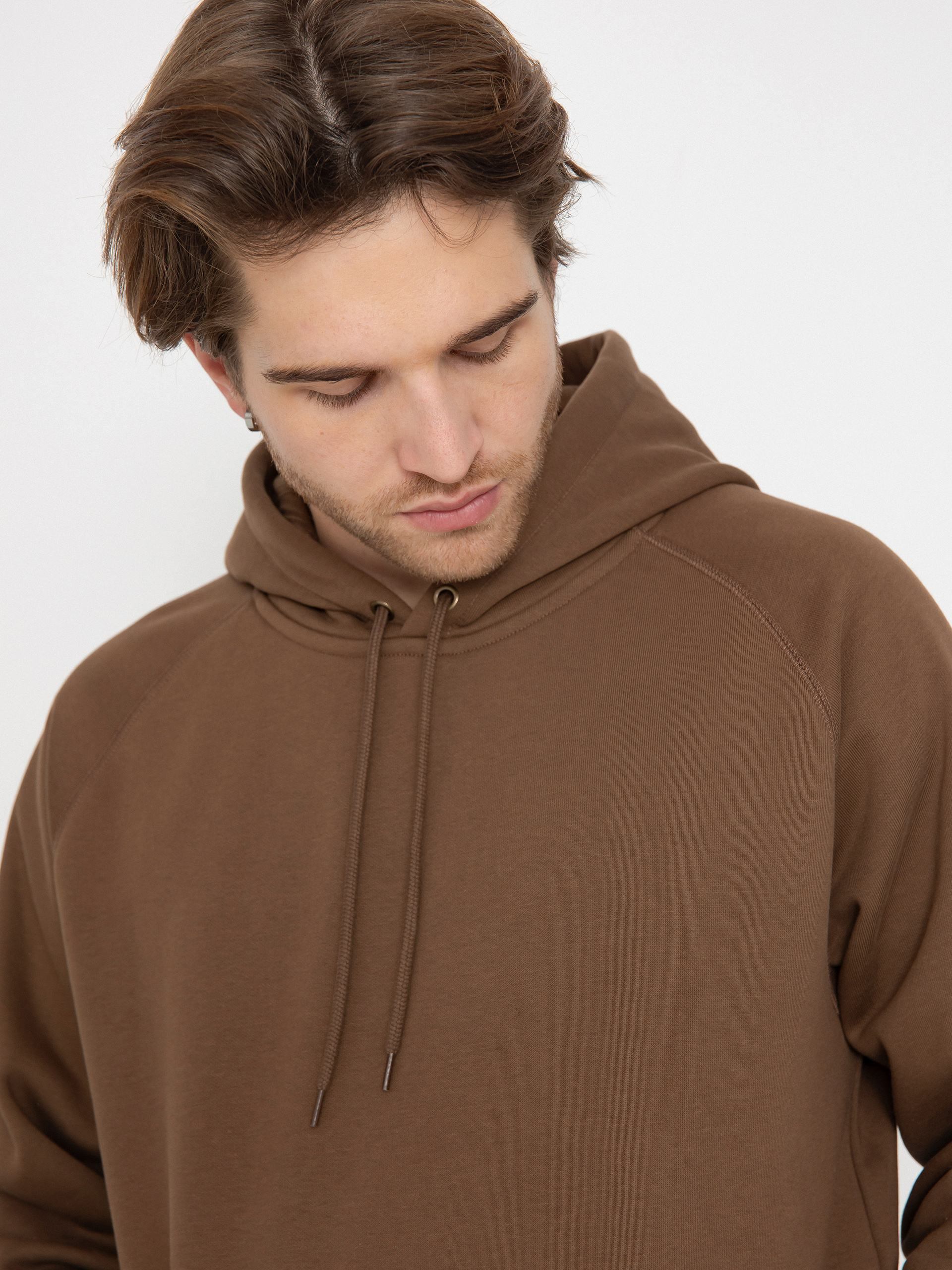 Carhartt WIP Chase HD Hoodie (chocolate/gold)