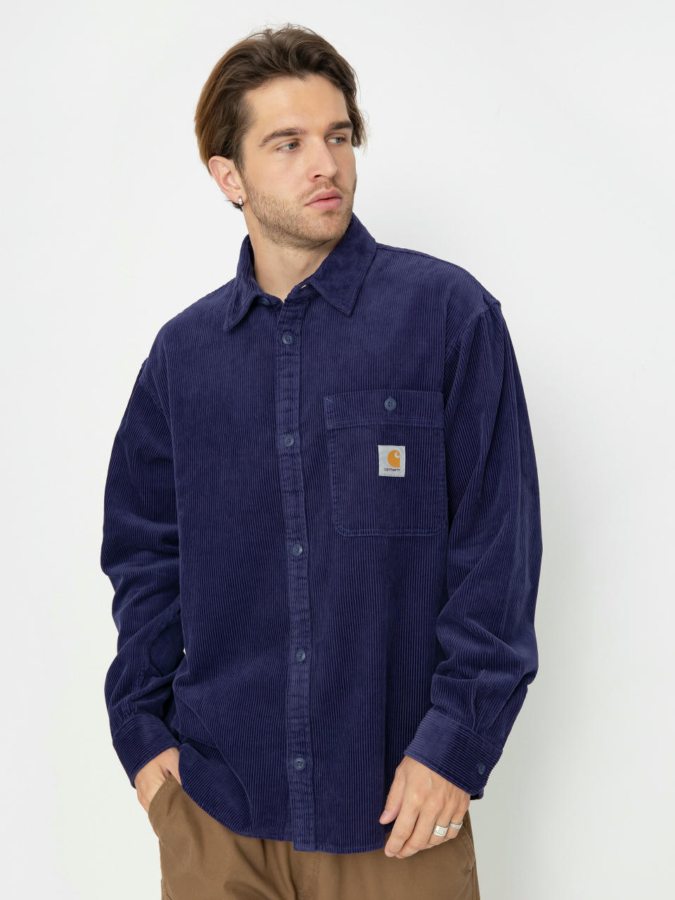 Carhartt WIP Flint Hemd (aura)