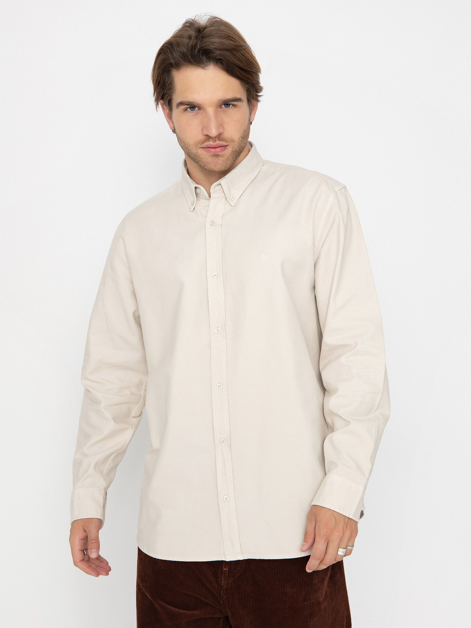 Carhartt WIP Bolton Shirt (moonbeam)