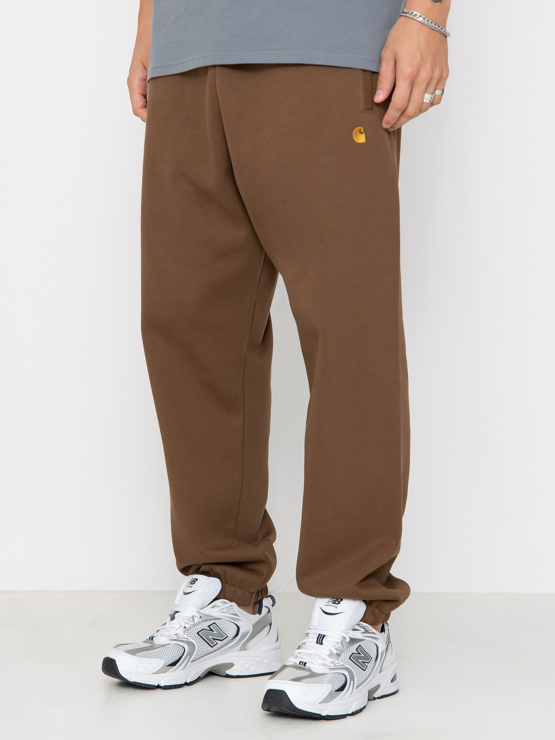 Carhartt WIP Chase Pants - brown (chocolate/gold)