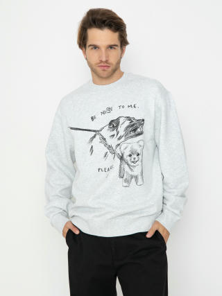 Carhartt WIP Pepe Be Nice Sweatshirt (ash heather/black)