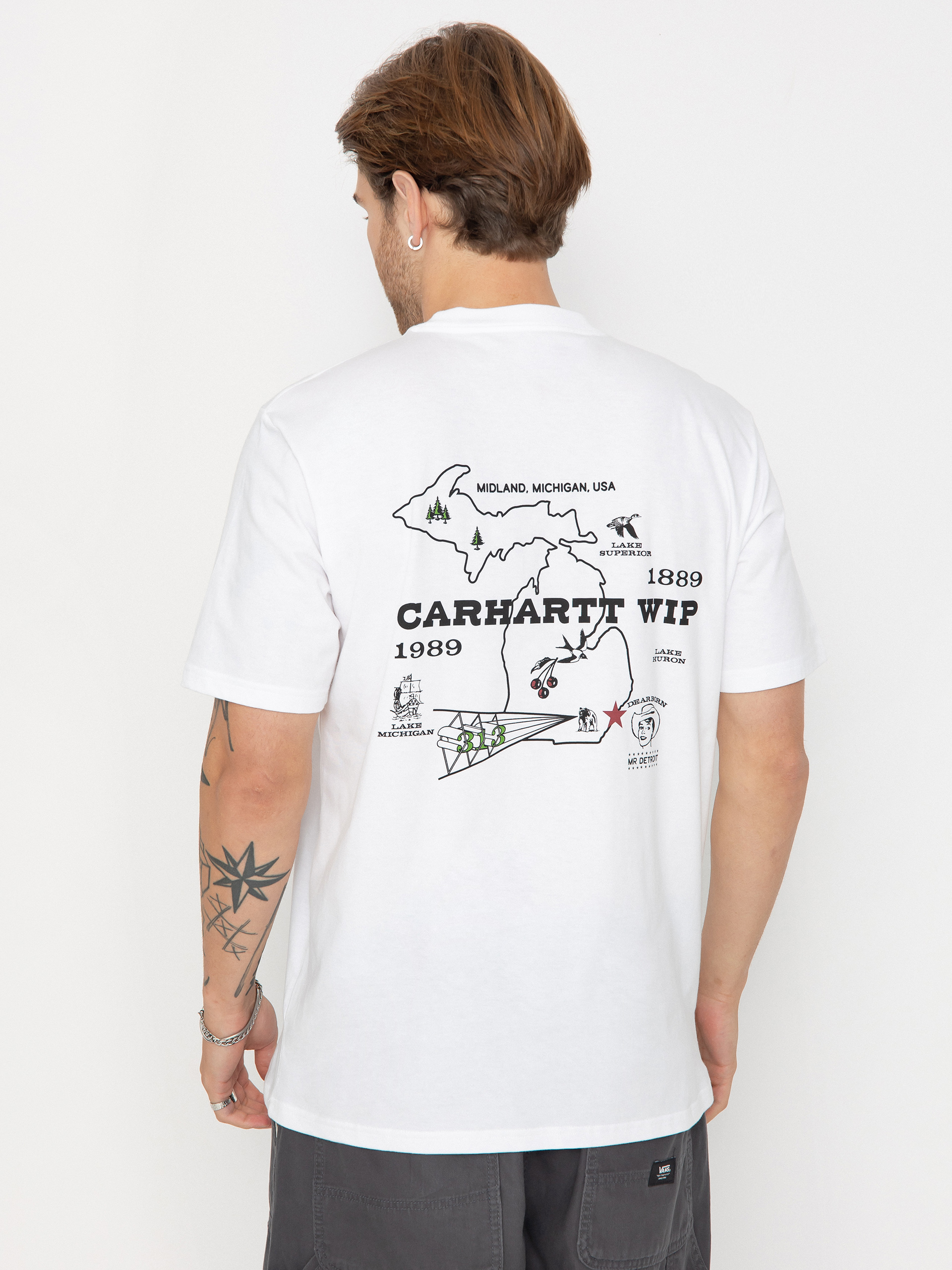 Carhartt WIP Home State T-Shirt - white (white)