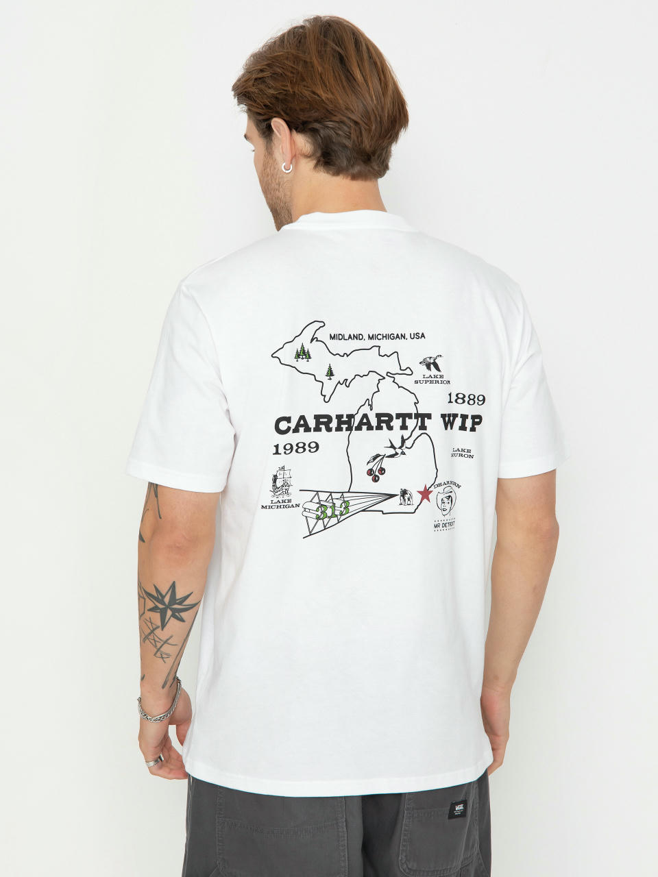 Carhartt WIP Home State T-Shirt (white)