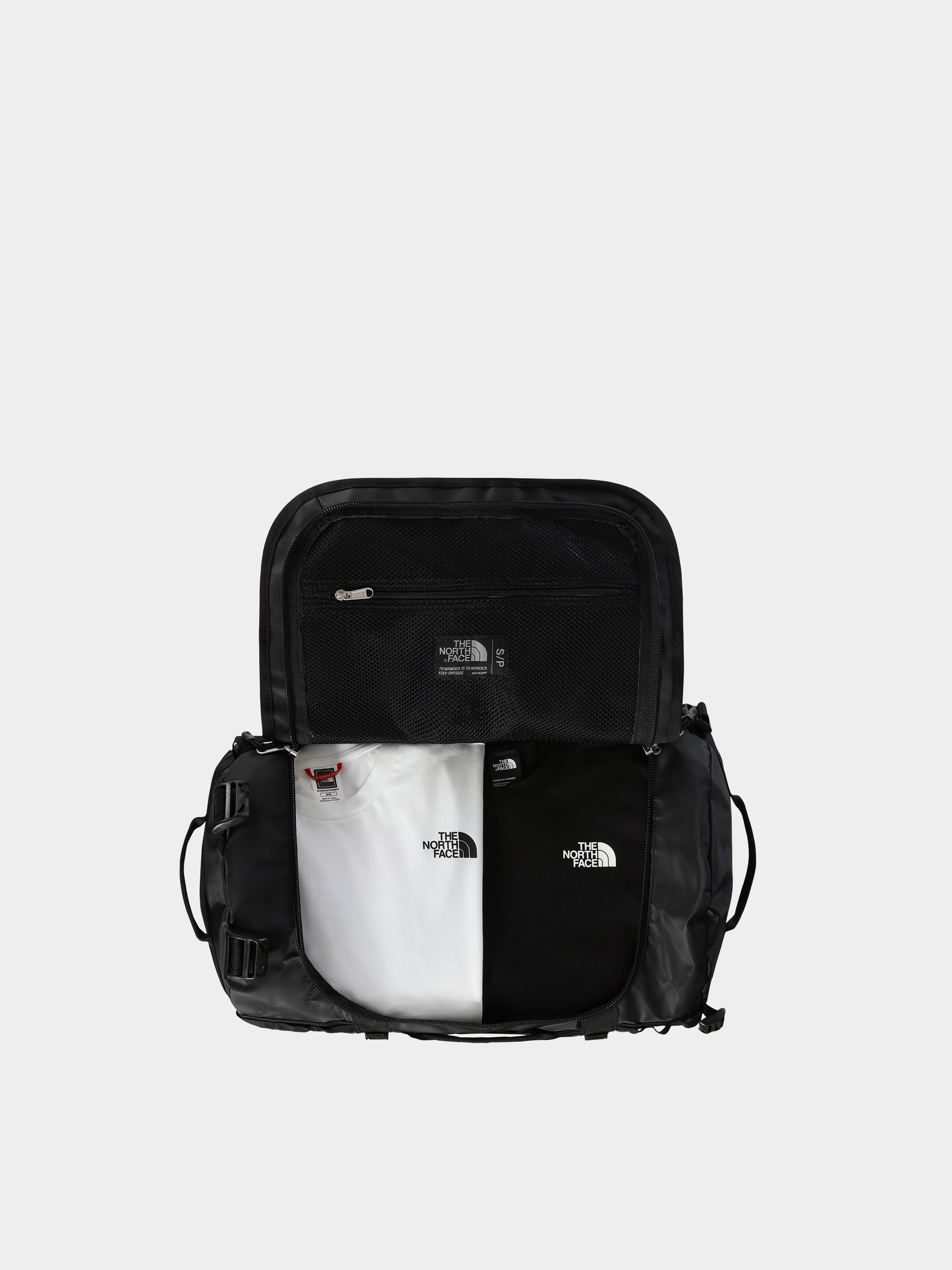 The North Face Tasche Base Camp Duffel S (tnf black tnf white npf)