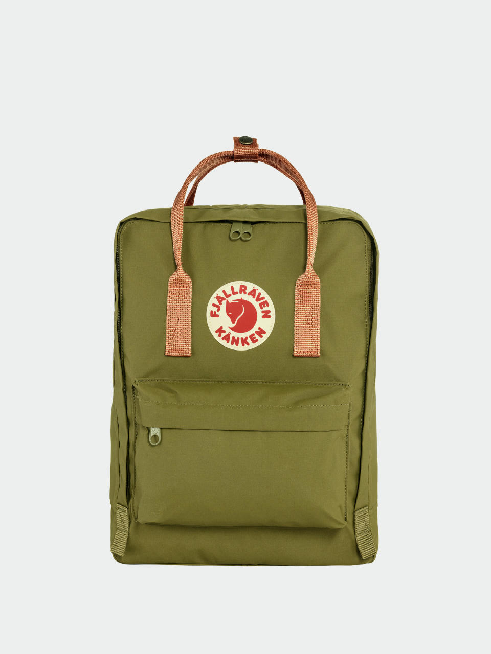 Fjallraven Backpack Kanken (foliage green-peach sand)