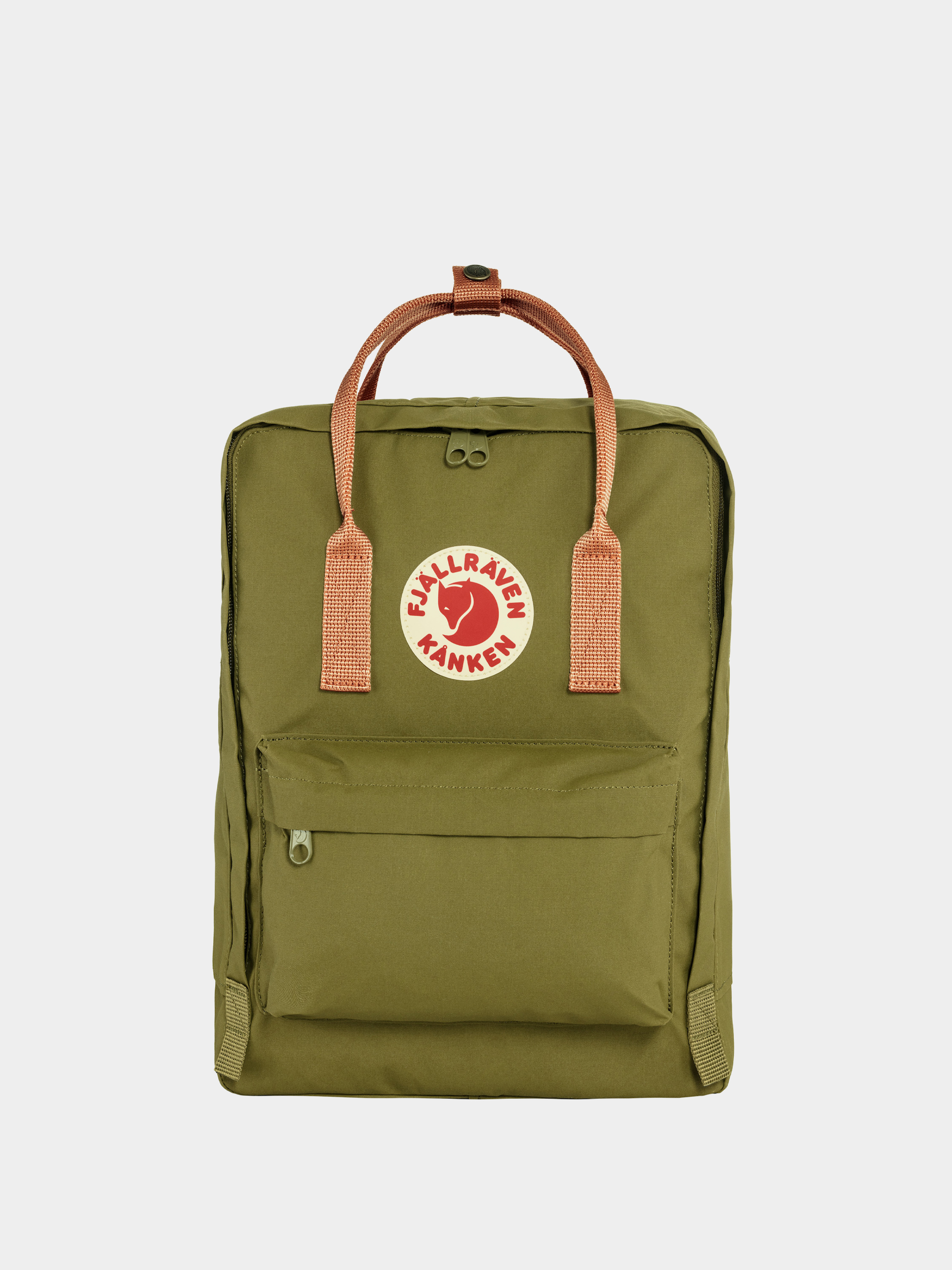 Fjallraven Backpack Kanken (foliage green-peach sand)