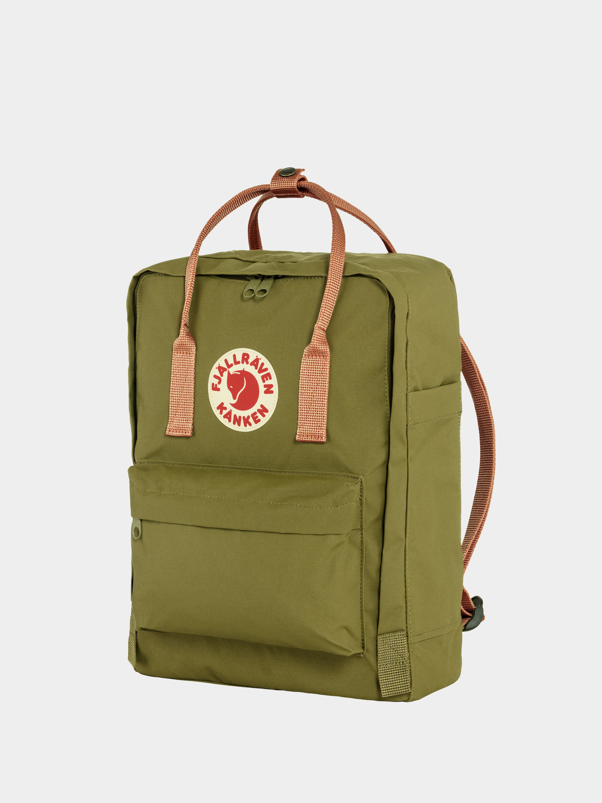 Fjallraven Backpack Kanken green foliage green peach sand