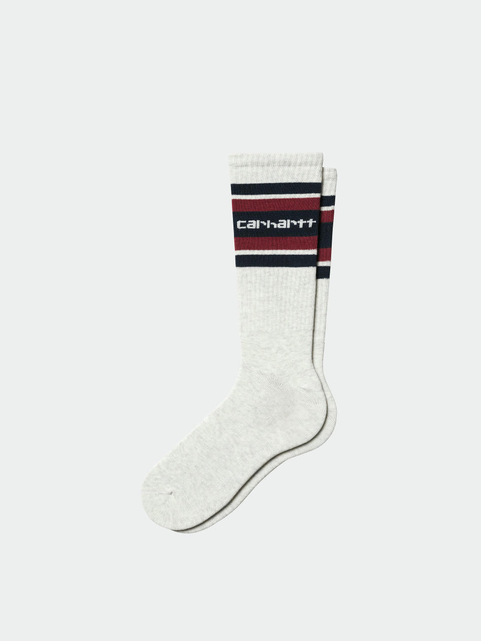 Carhartt WIP Socks Connors (ash heather/air force blue/scarlet)