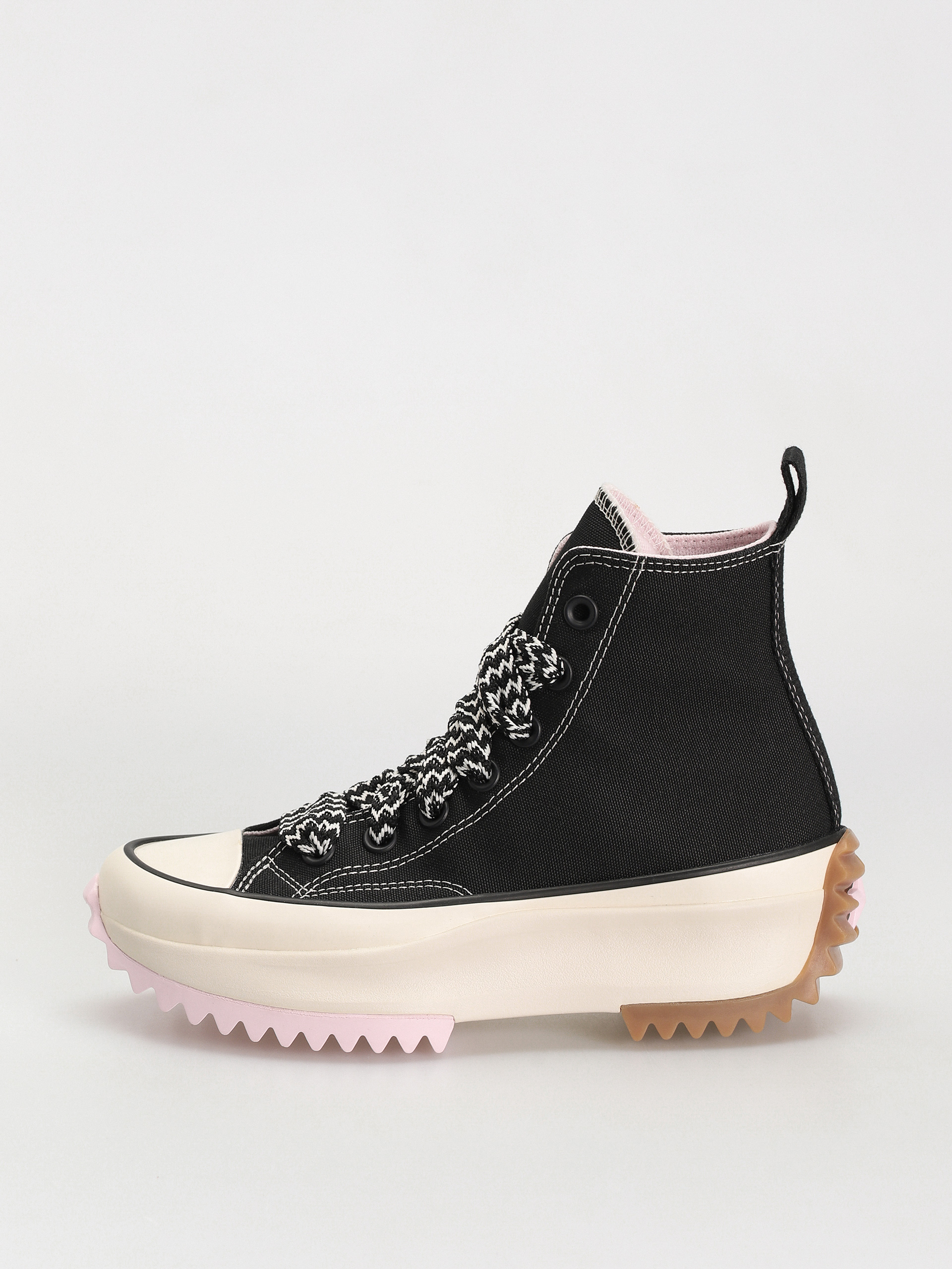 Converse Schuhe Run Star Hike Hi (black/pink foam/egret)