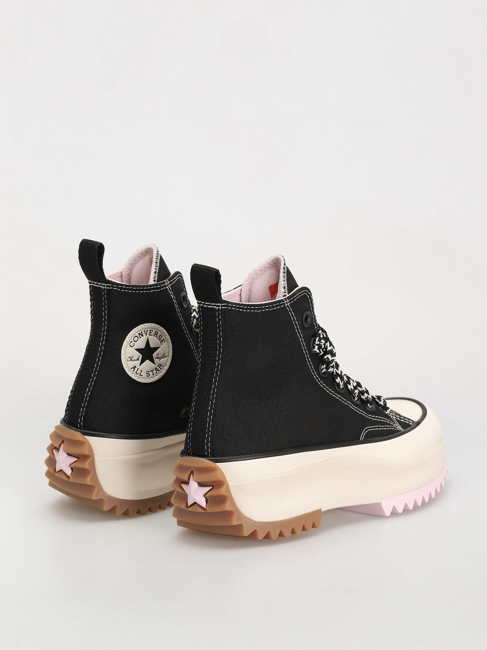 Converse Schuhe Run Star Hike Hi (black/pink foam/egret)