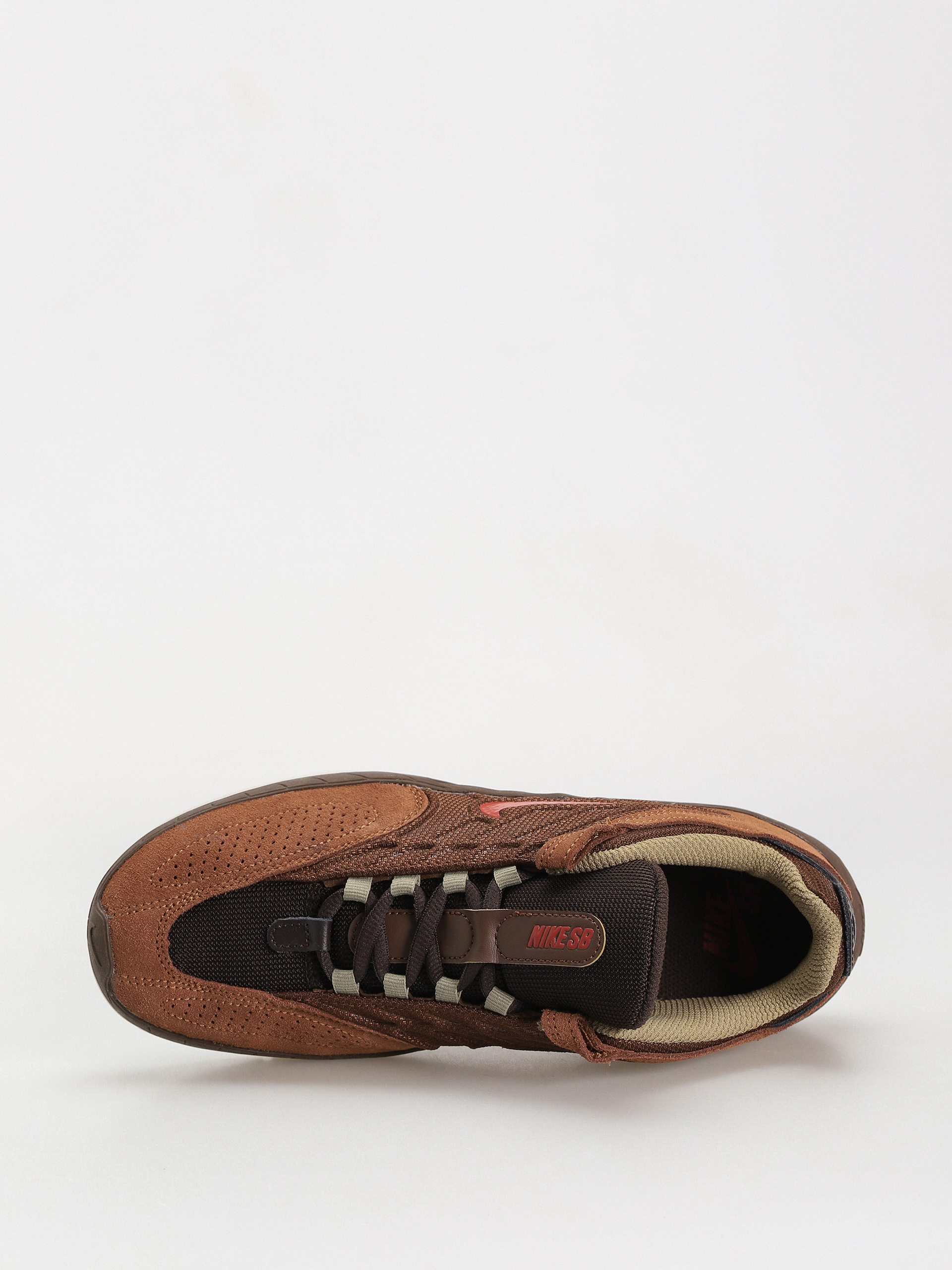 Nike SB Schuhe Vertebrae (cacao  wow/dragon red lt british tan)
