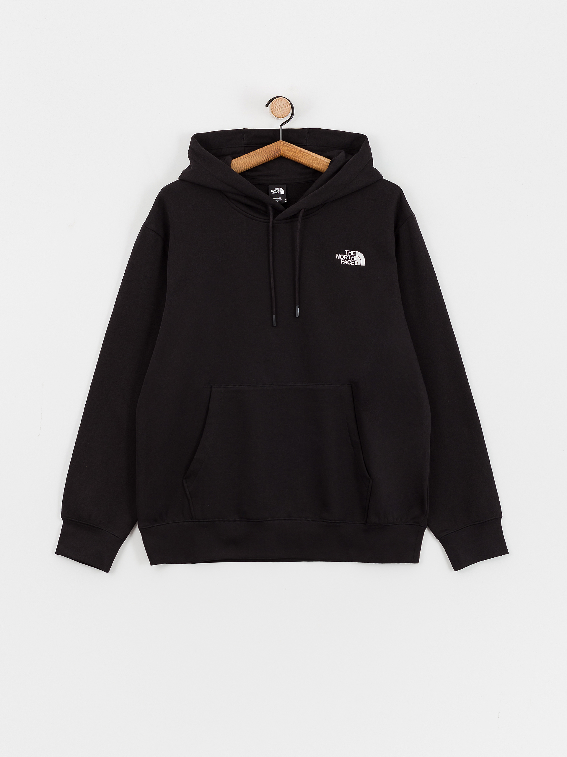 【THE NORTH FACE】ESSENTIAL GRAPHIC ECO HOODIE The North Face Essential Relaxed HD Hoodie - black (tnf black)