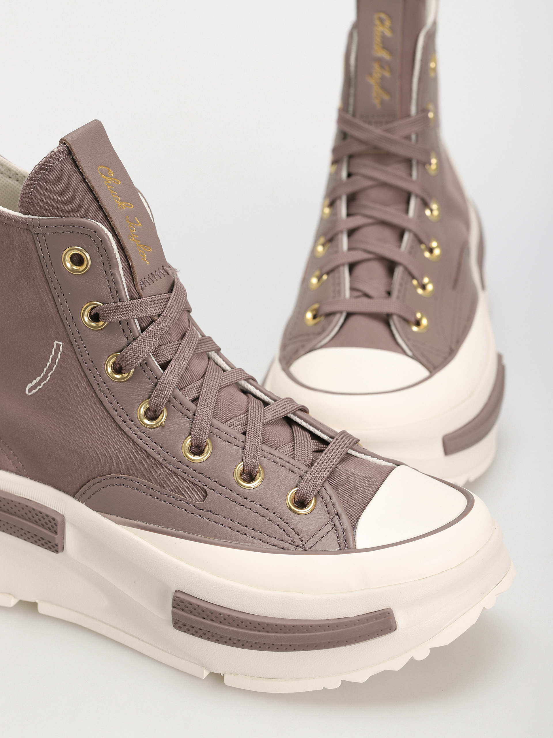 Converse Shoes Run Star Legacy CX Hi (pure pumice/egret/gold)