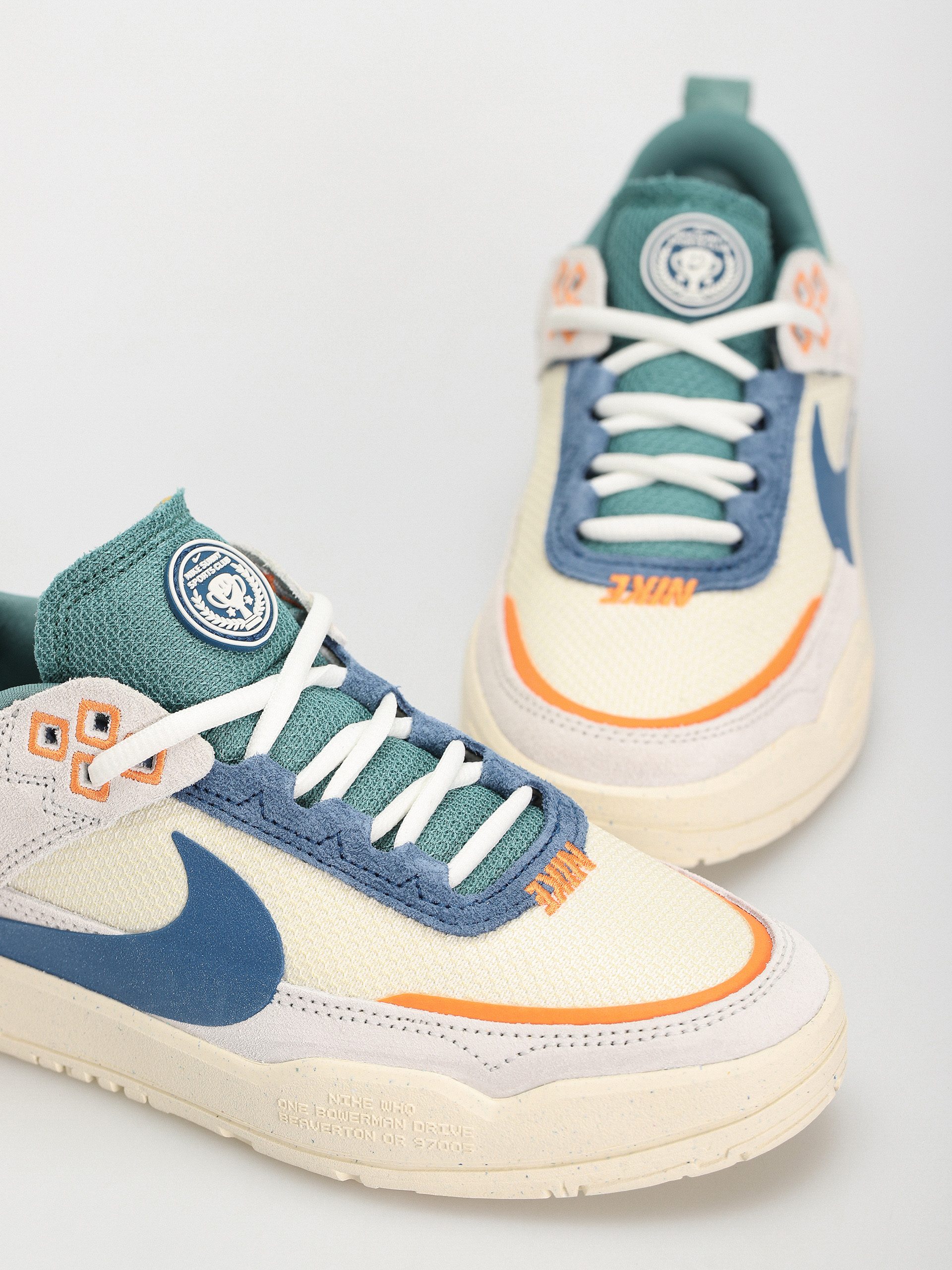 Nike SB Schuhe Day One JR (sail/court blue coconut milk photon dust)