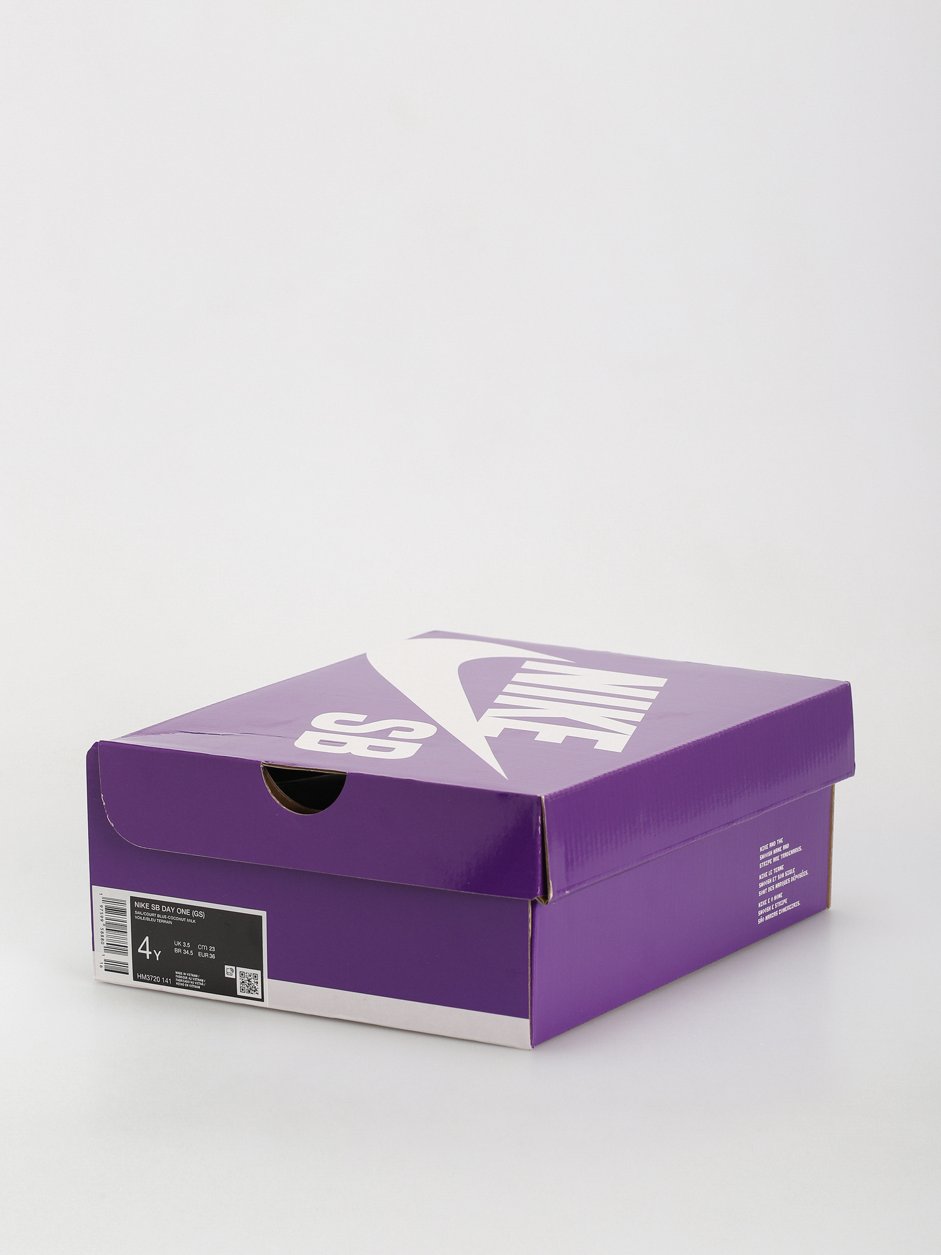 Nike SB Schuhe Day One JR (sail/court blue coconut milk photon dust)