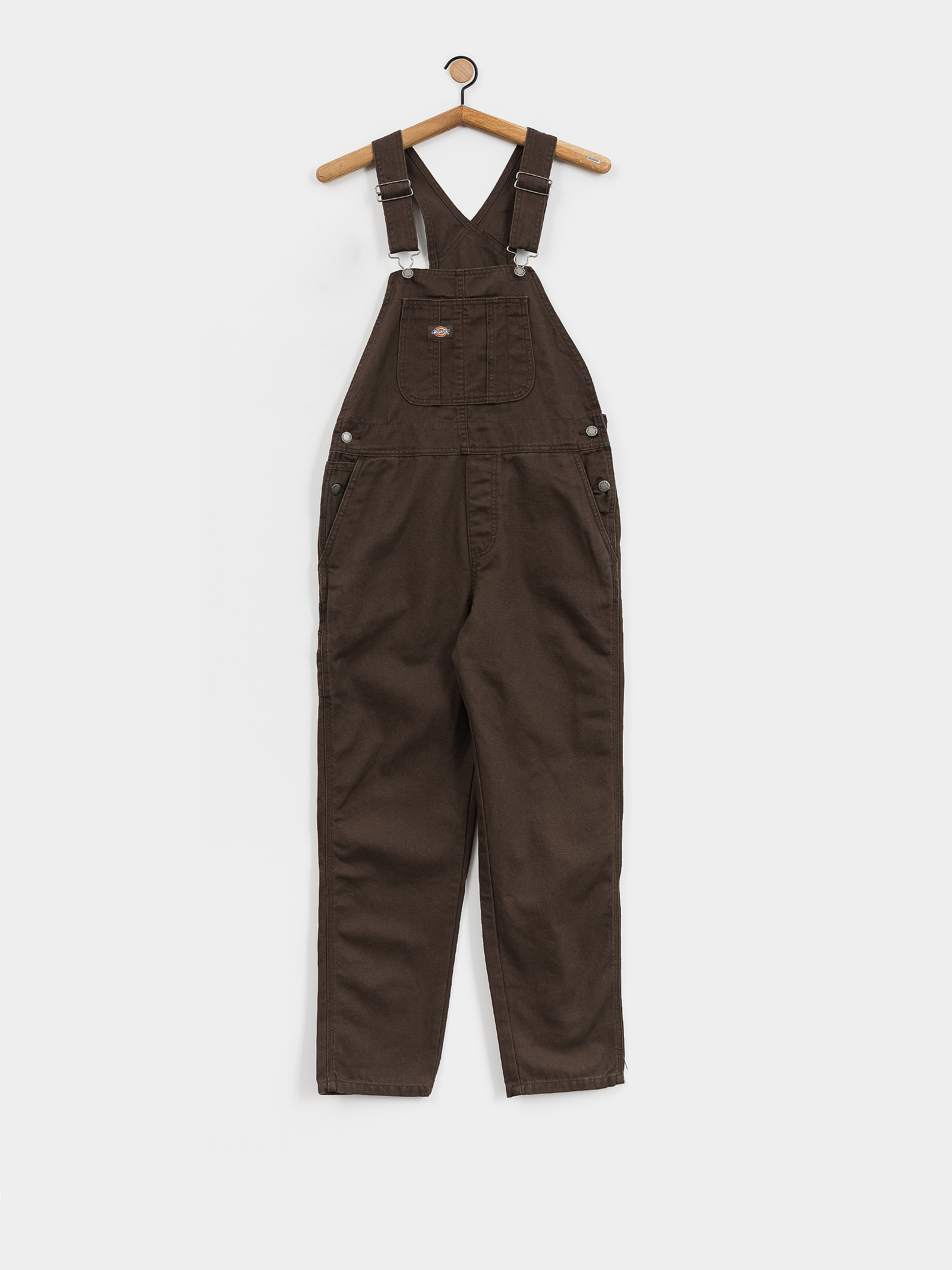 Dickies Duck Canvas Classic Bib Wmn Hose (dark brown)