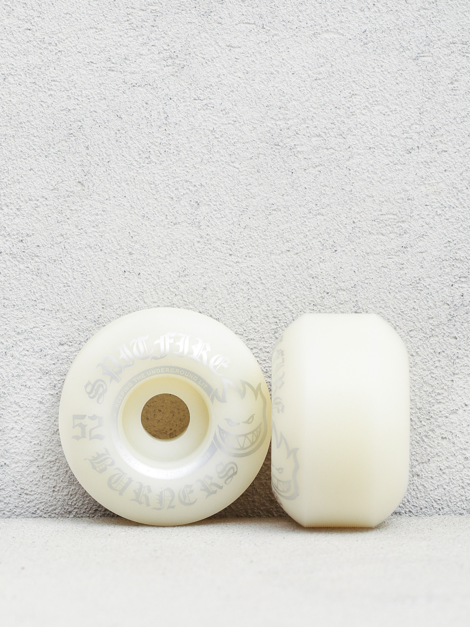 Spitfire Wheels 99D Burner (white/silver)