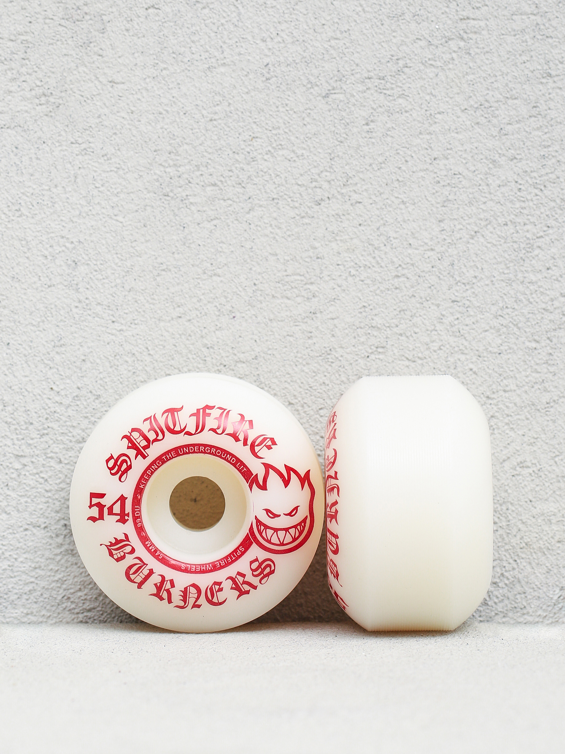 Spitfire Wheels 99D Burner - white (white/red)