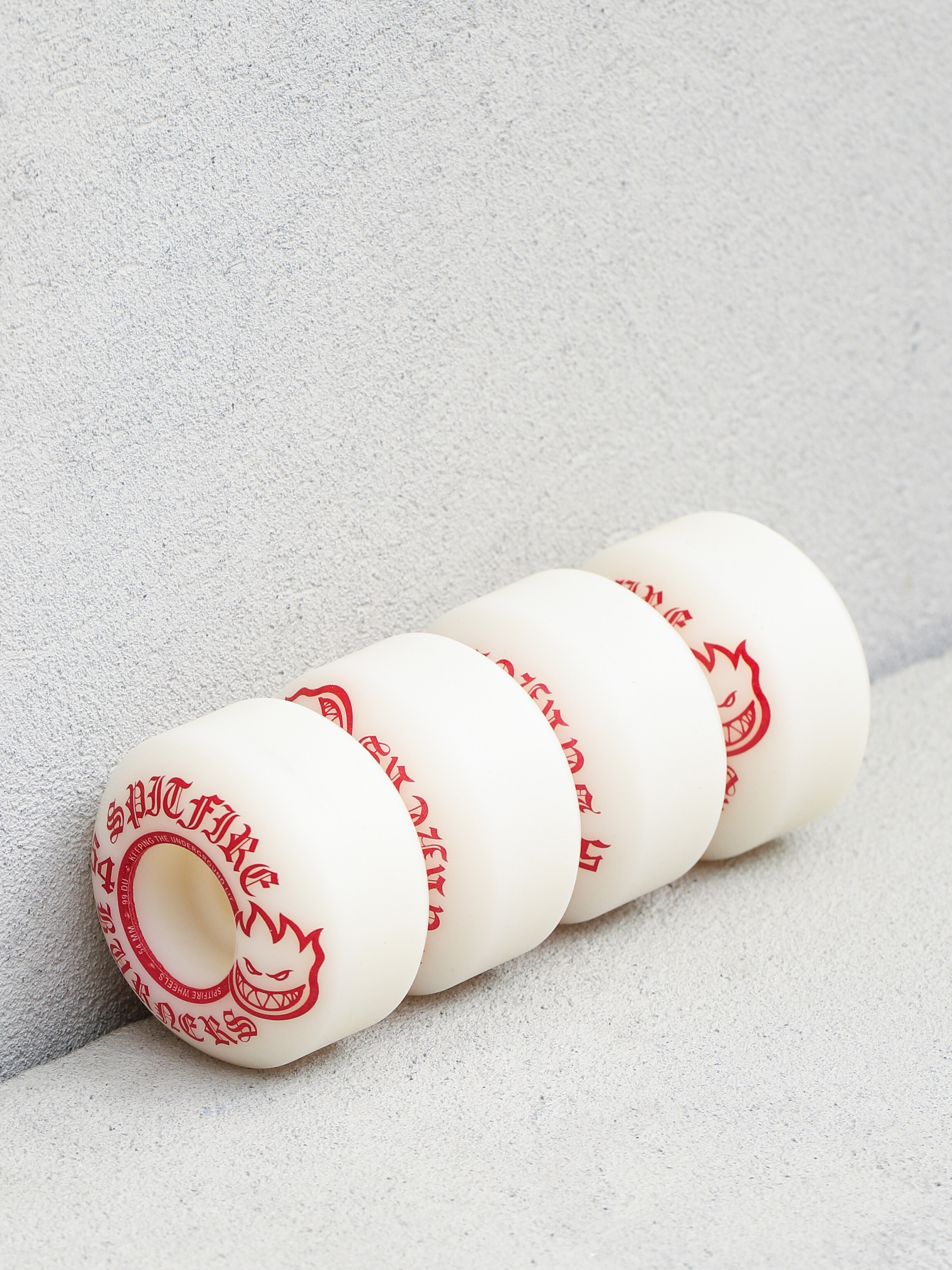 Spitfire Wheels 99D Burner (white/red)