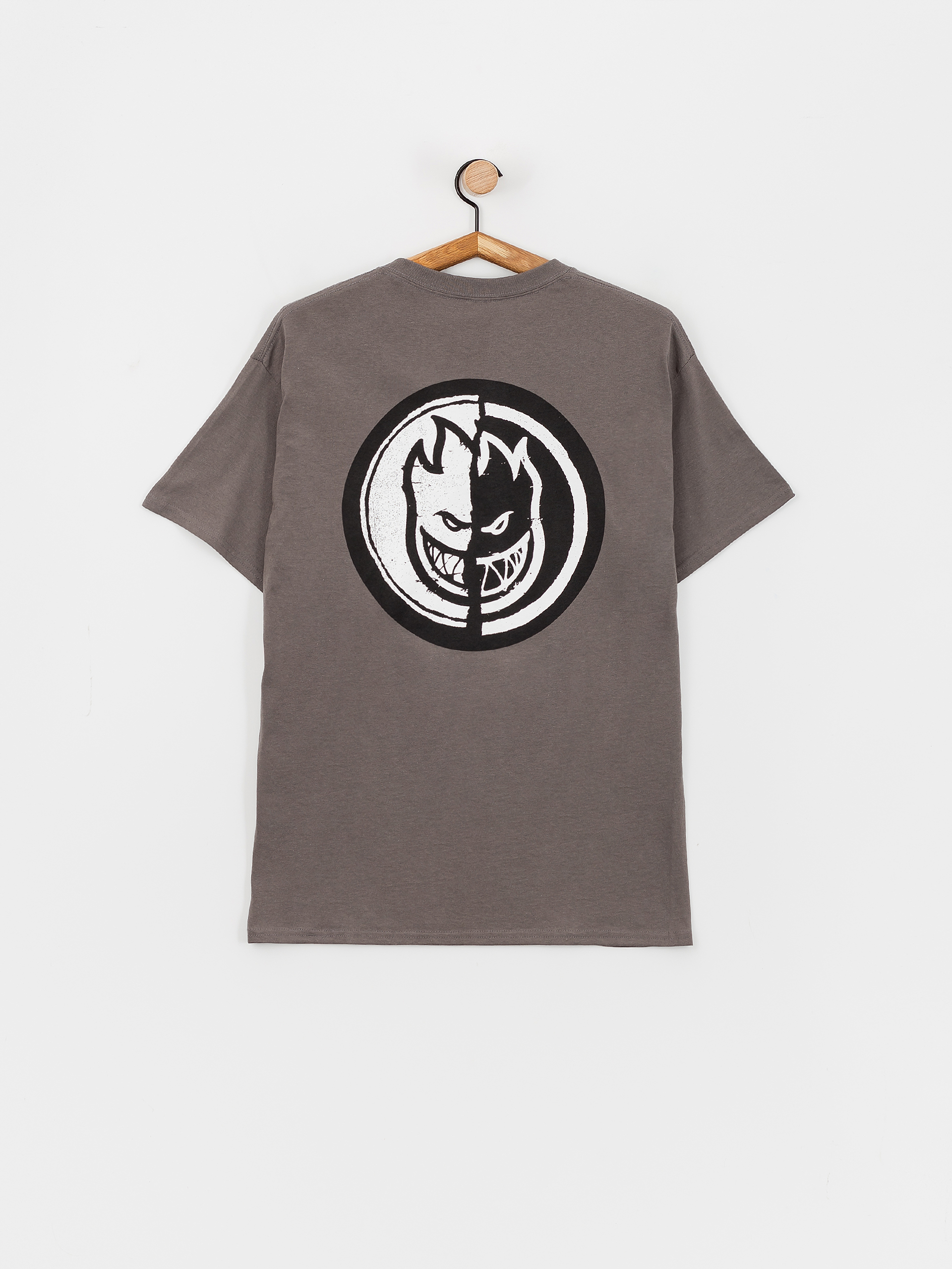 Spitfire T-Shirt Yin Yang (charcoal/black/red)