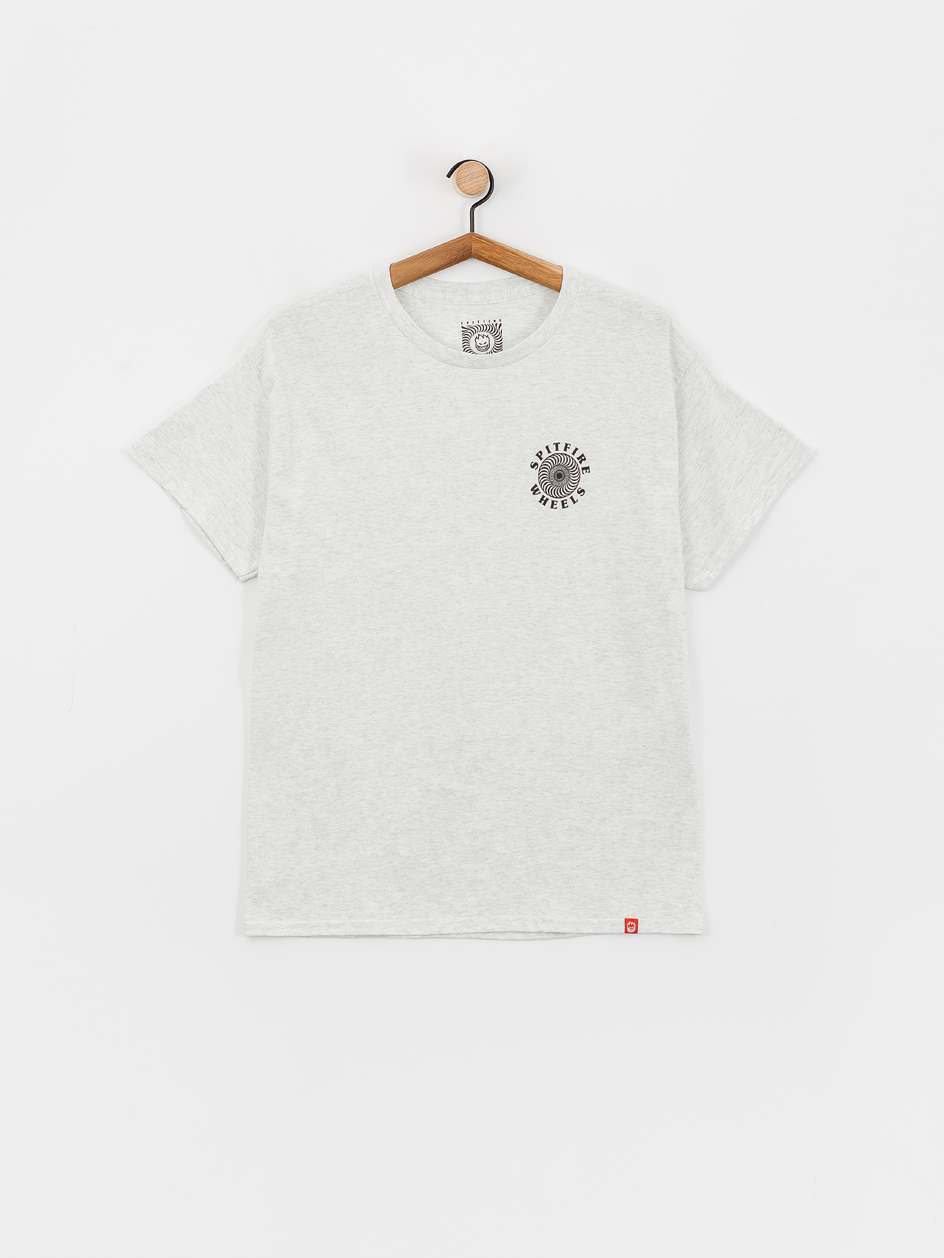 Spitfire T-Shirt Og Classic Fill (ash heather/black/red)