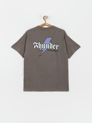 Thunder T-Shirt Bolt Script (charcoal)