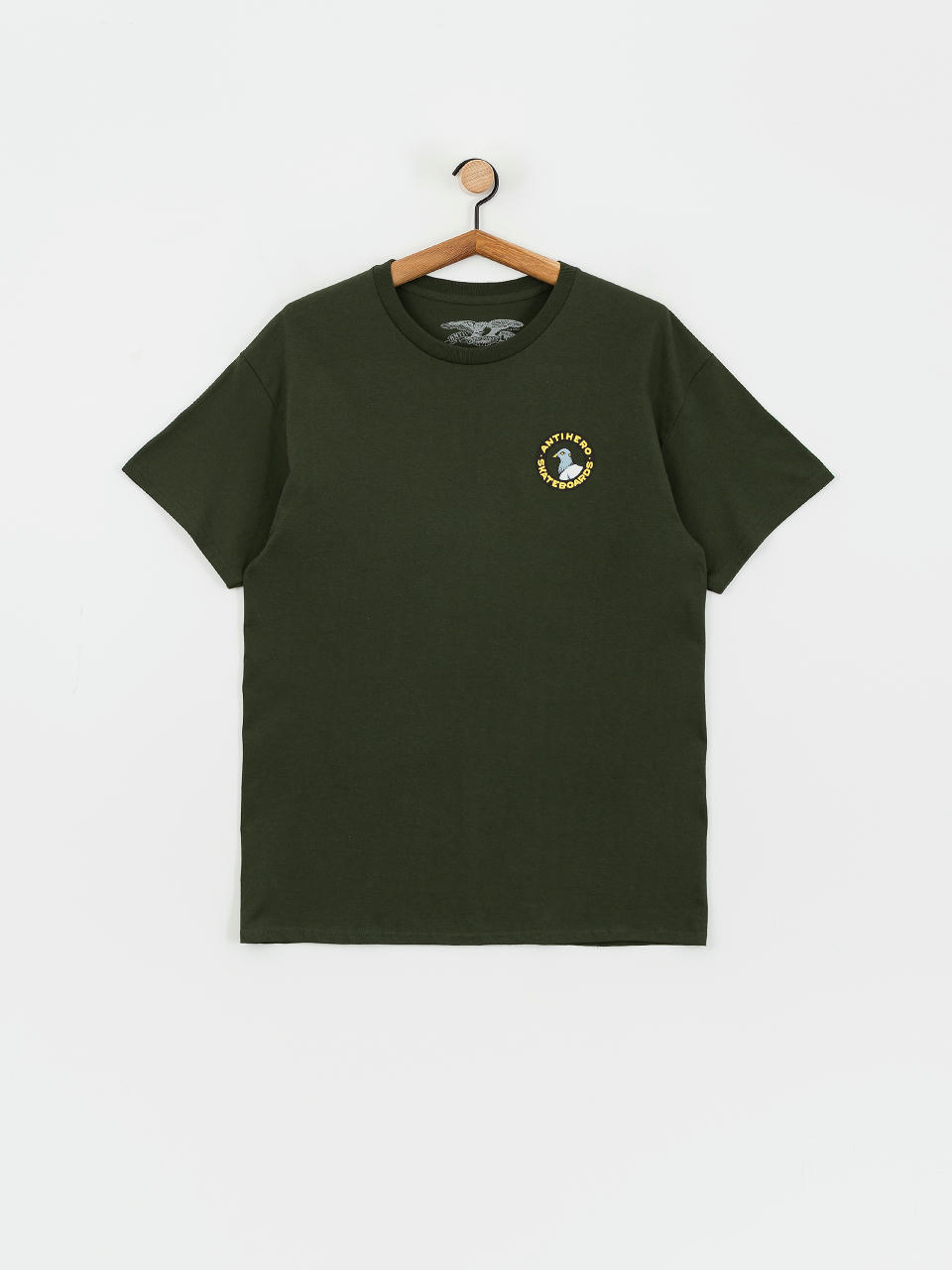 Antihero T-Shirt Pigeon Rnd (forest green/mt)