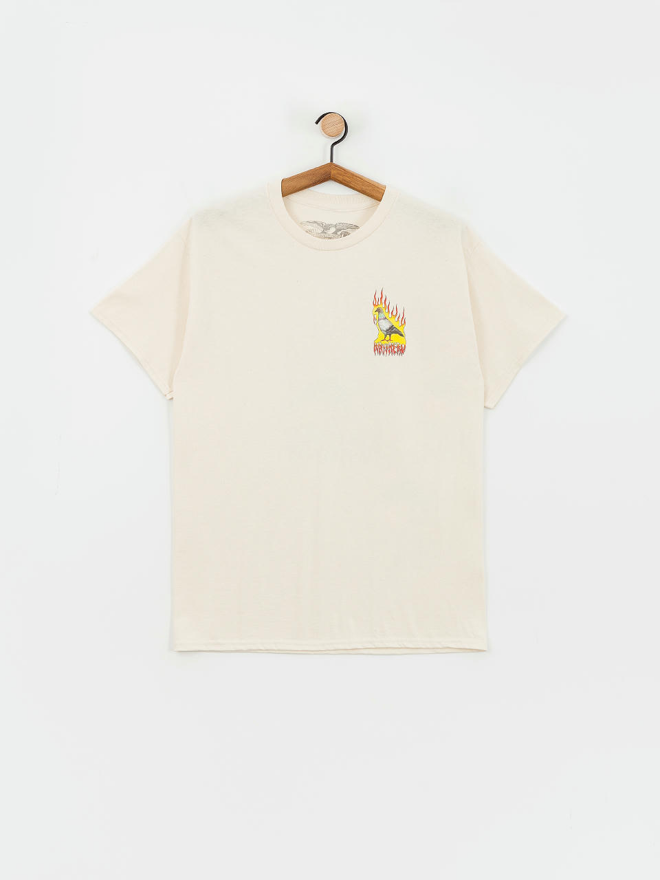 Antihero T-Shirt Flame Pigeon Pr Pt (natural/mlt)